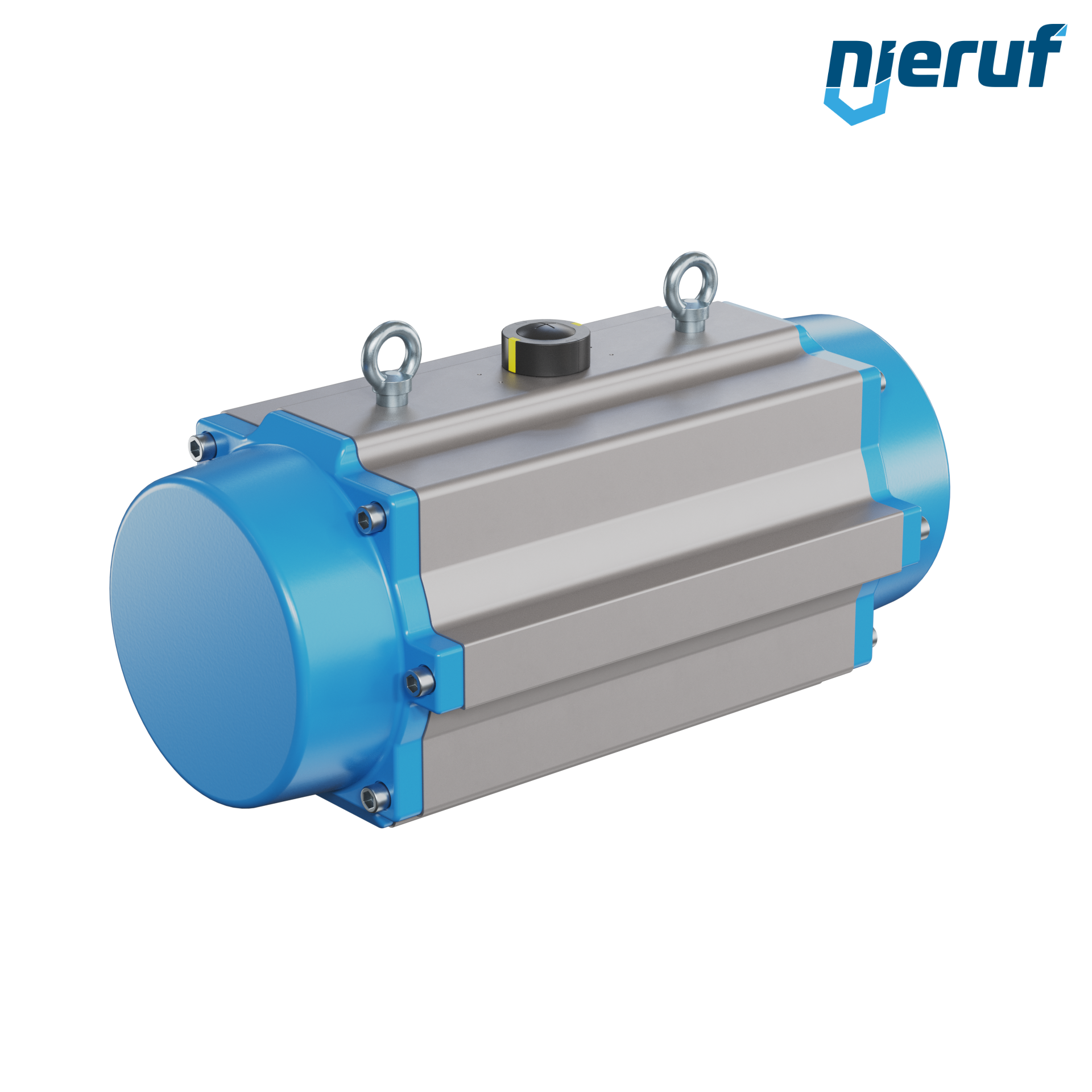 pneumatic actuator AN02 single acting, normally open GS-300 90° with 7 springs