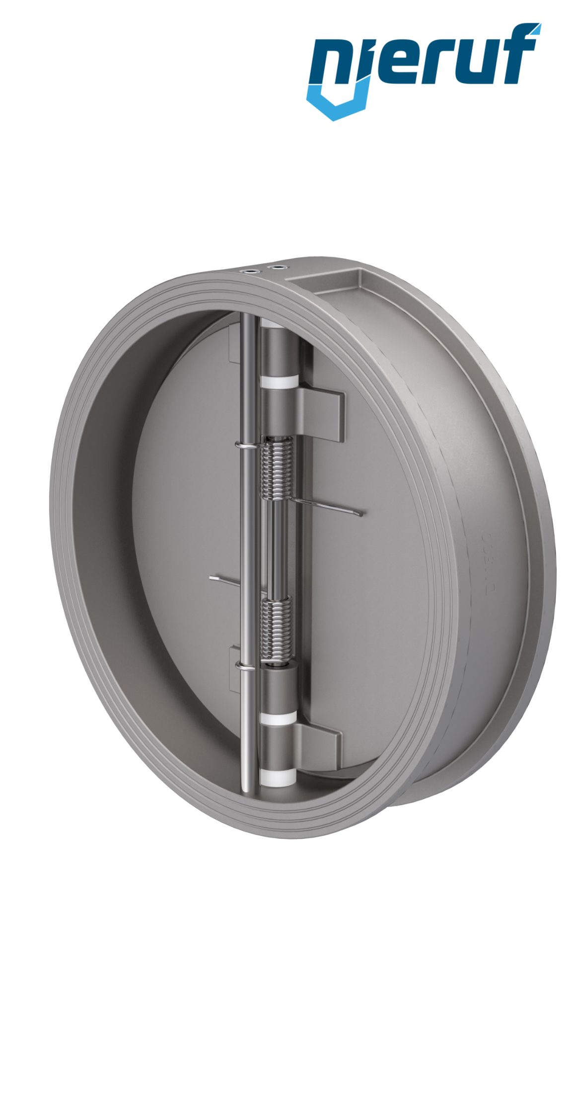 dual plate check valve DN500 DR03 stainless steel 1.4408 EPDM