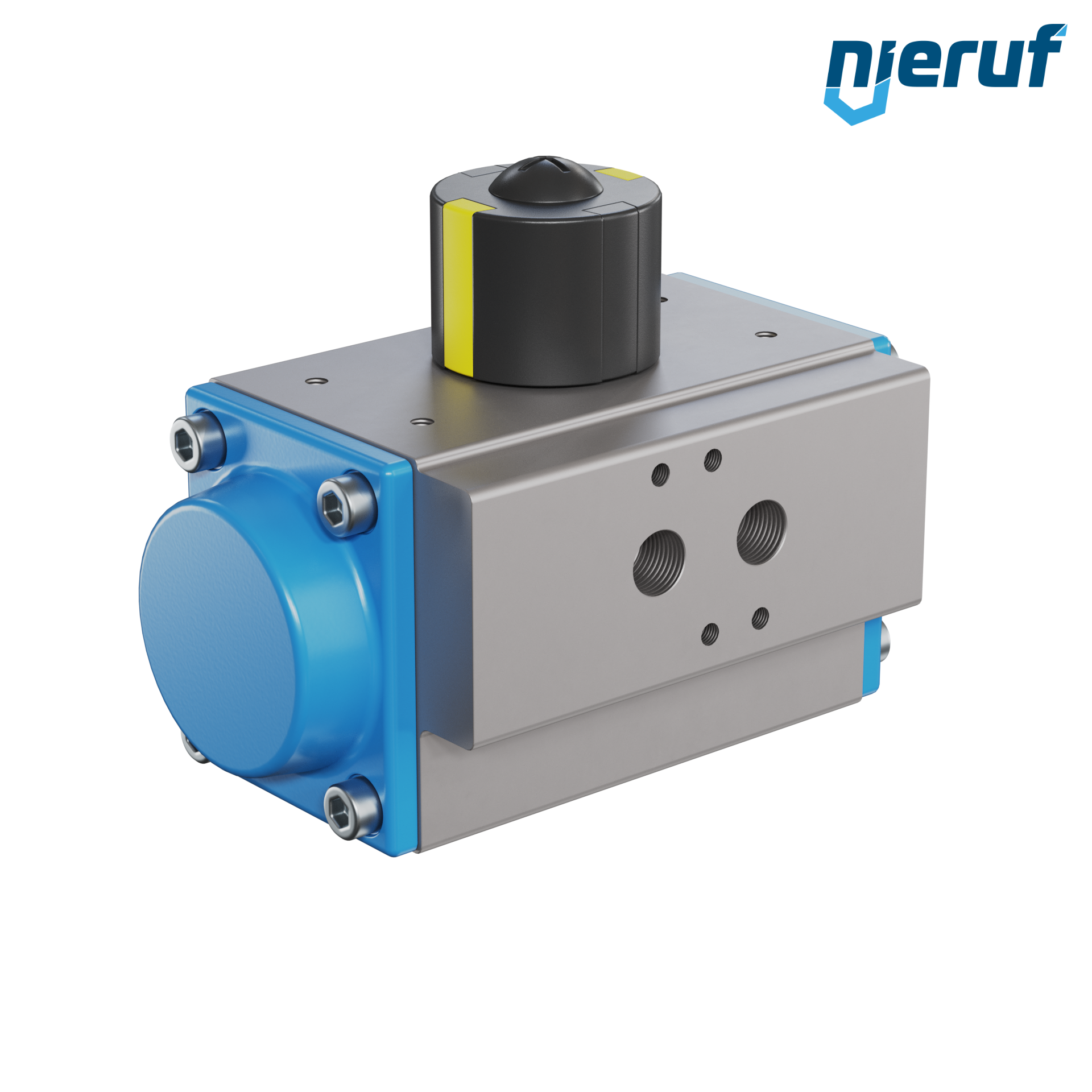 pneumatic actuator AN02 single acting, normally open GS-052 90° with 4 springs