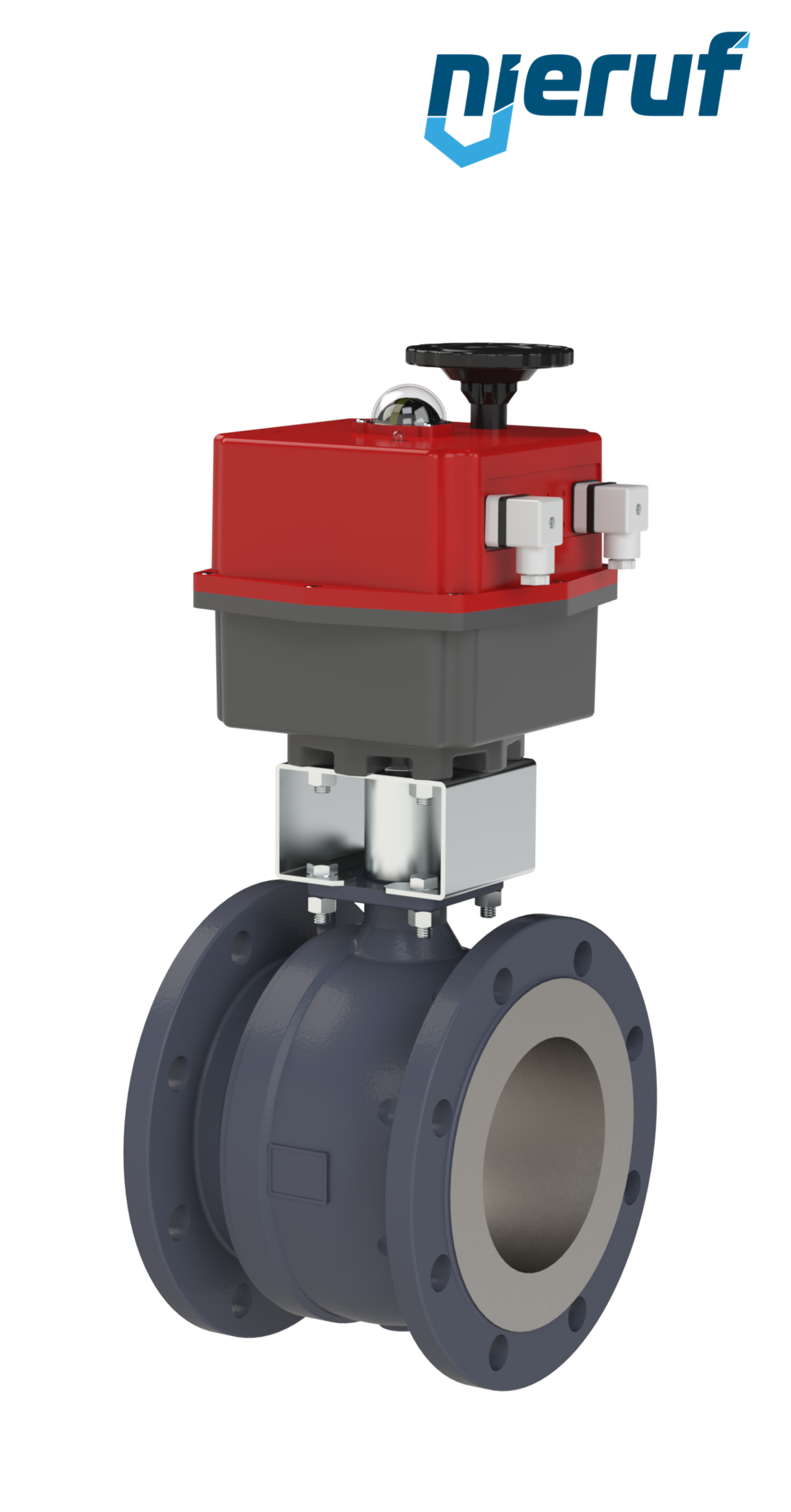 automatic-flange ball valve DN150 - 6" inch EK04 110-240V