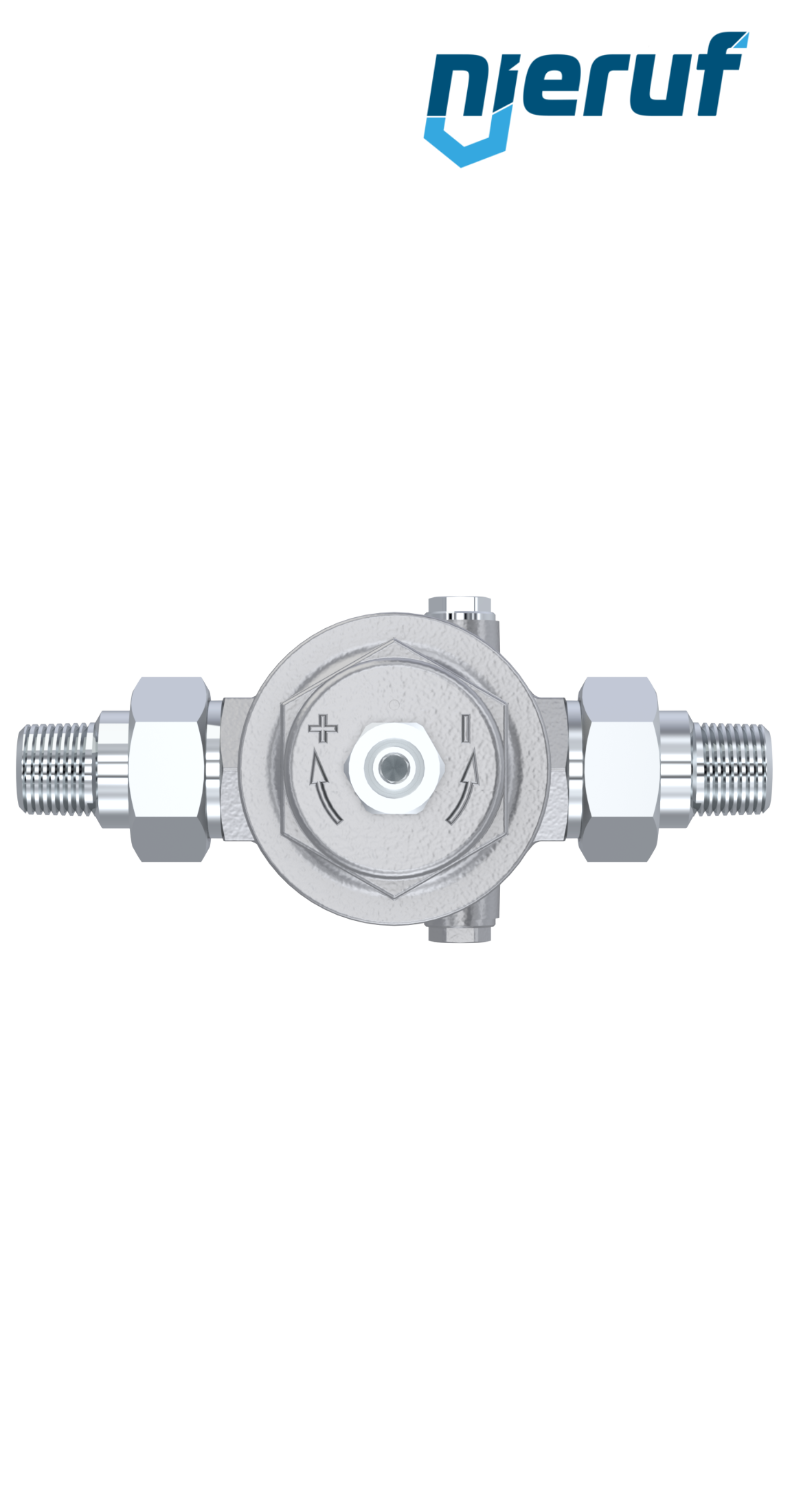 low-pressure reducing valve male thread 3/4" Inch DM12 stainless steel FPM 0.2 - 2.0 bar