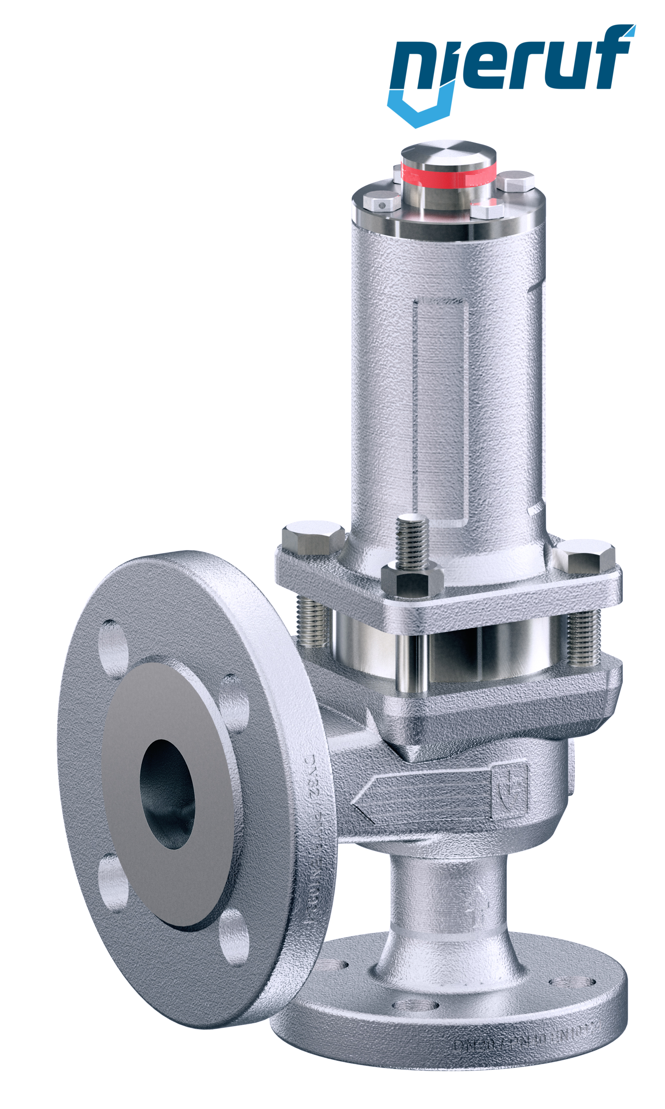 flange-safety valve DN100/DN150 SF04, stainless steel metal, without lifting device
