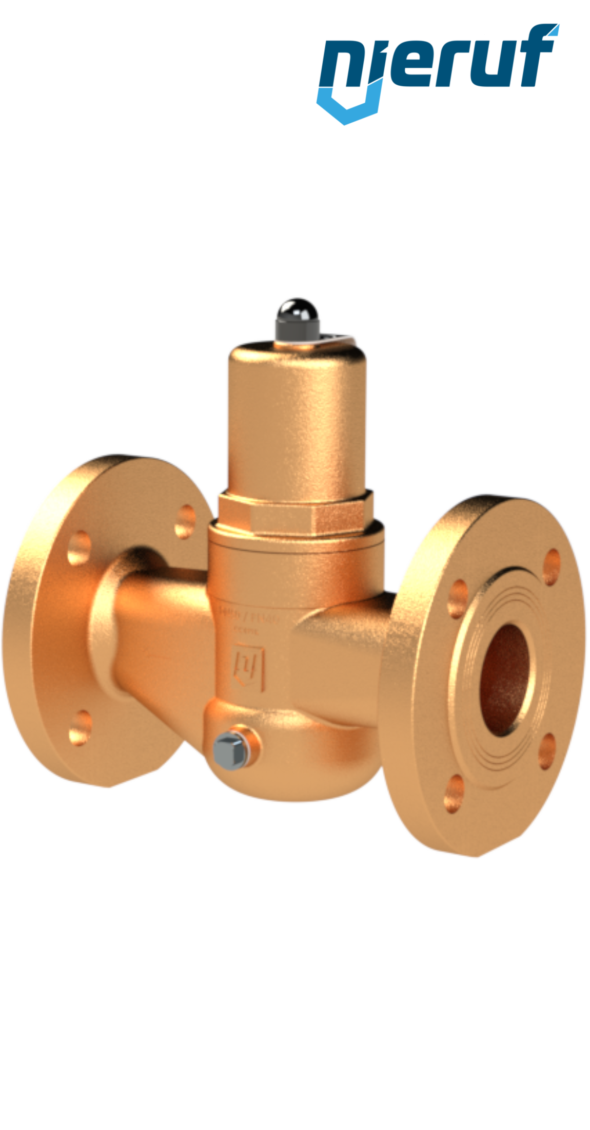 pressure reducing valve DN 40 PN16 DM06 gunmetal/brass FKM 1.0 - 8.0 bar