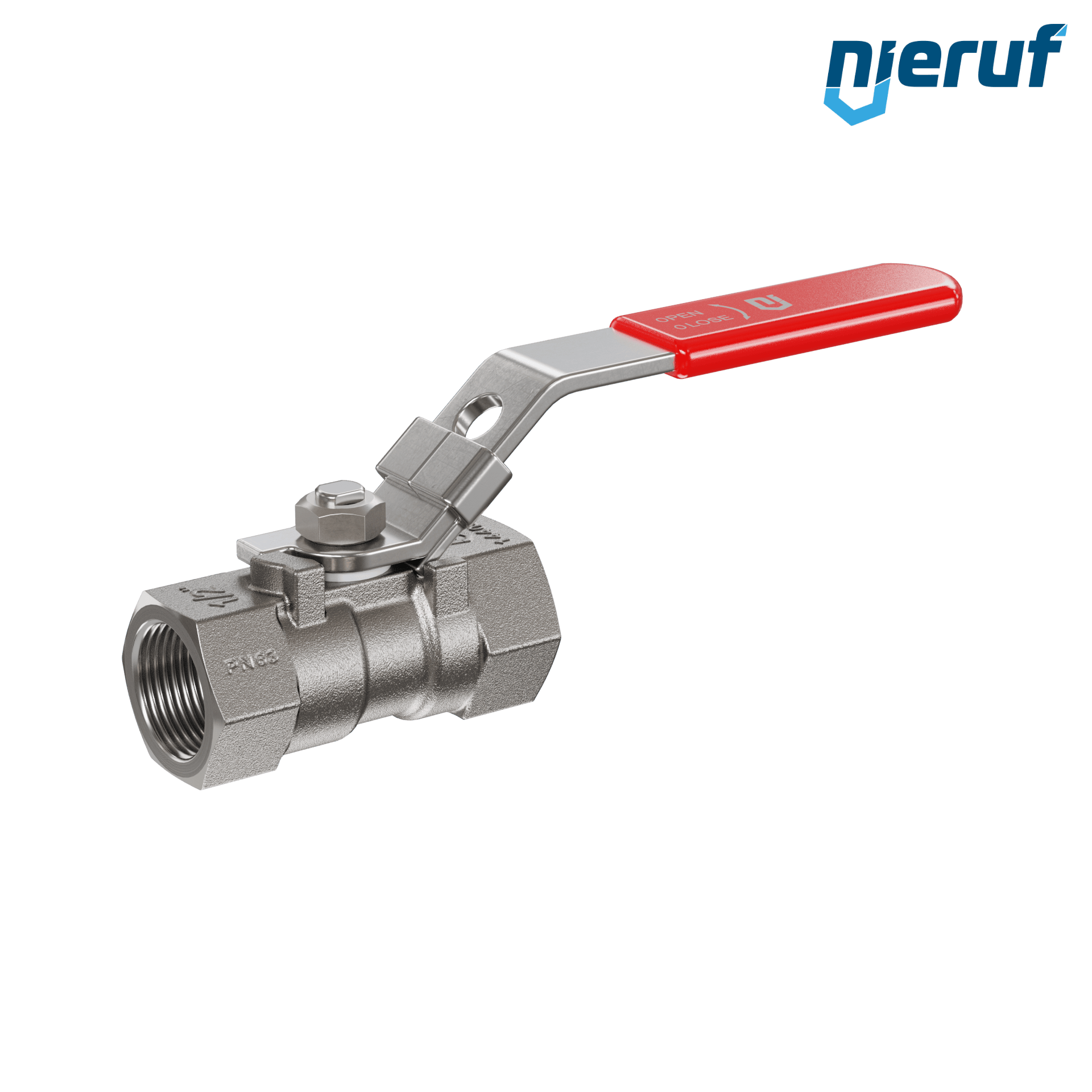 valvola a sfera in acciaio inossidabile DN15 - 1/2" pollici GK03 valvola a sfera in acciaio inossidabile DN15 - 1/2" pollici GK03