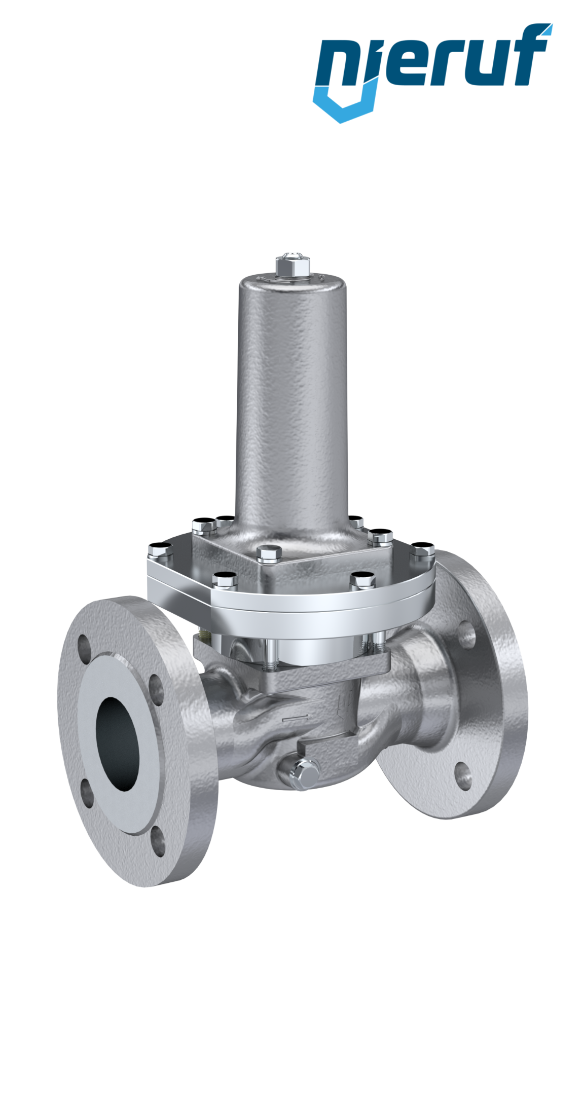 pressure reducing valve DN 50 DM13 stainless steel FPM / FKM 0.2 - 2.0 bar