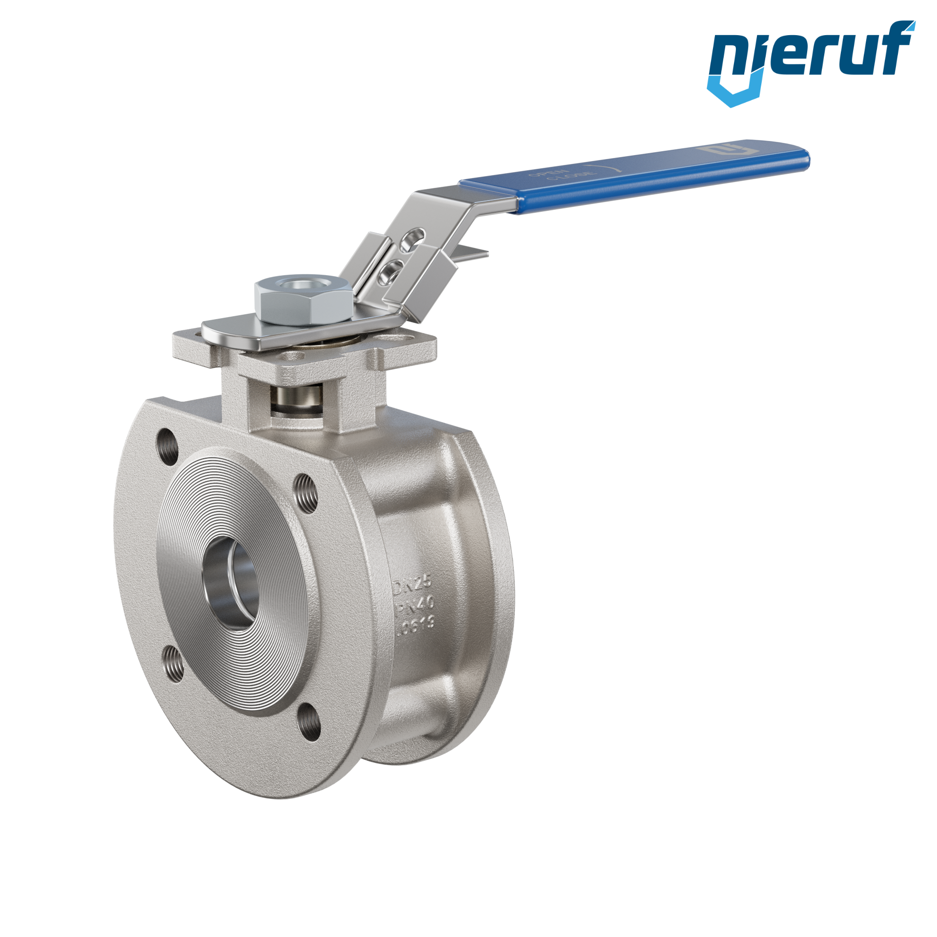 valvola a sfera dal design compatto DN25 PN16 FK04 acciaio inossidabile 1.4408