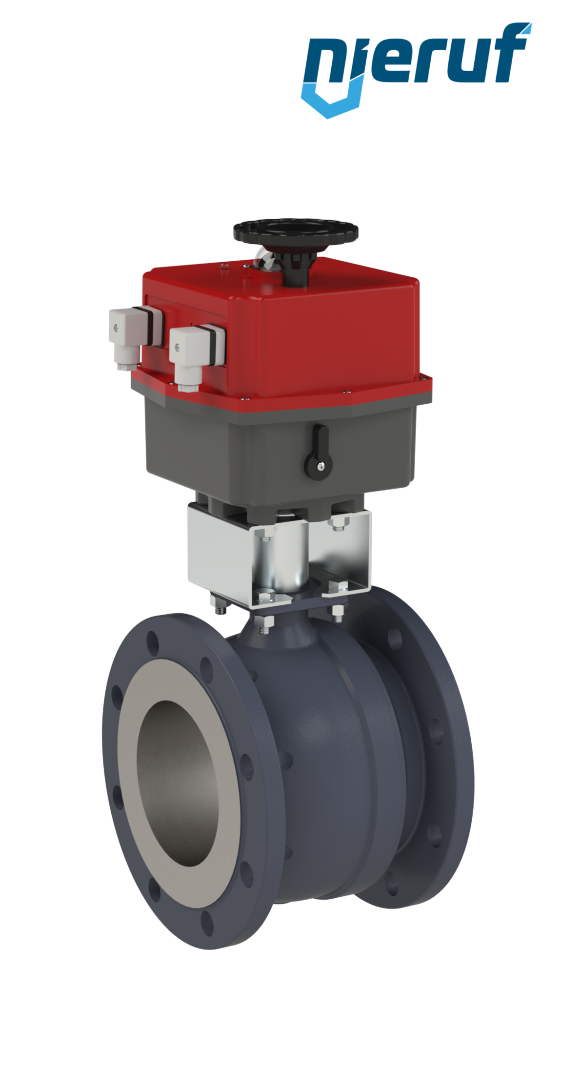 automatic-flange ball valve DN150 - 6" inch EK04 24V