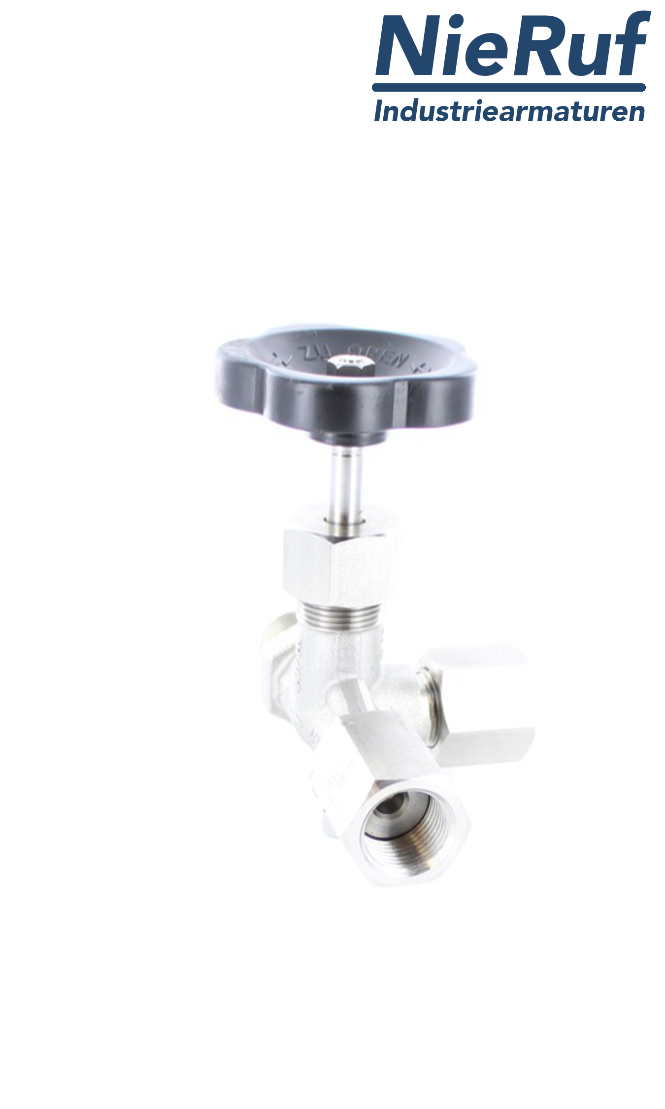 manometer gauge valves male thread x sleeve x test connector M20x1,5 DIN 16271 stainless steel 1.4571 400 bar