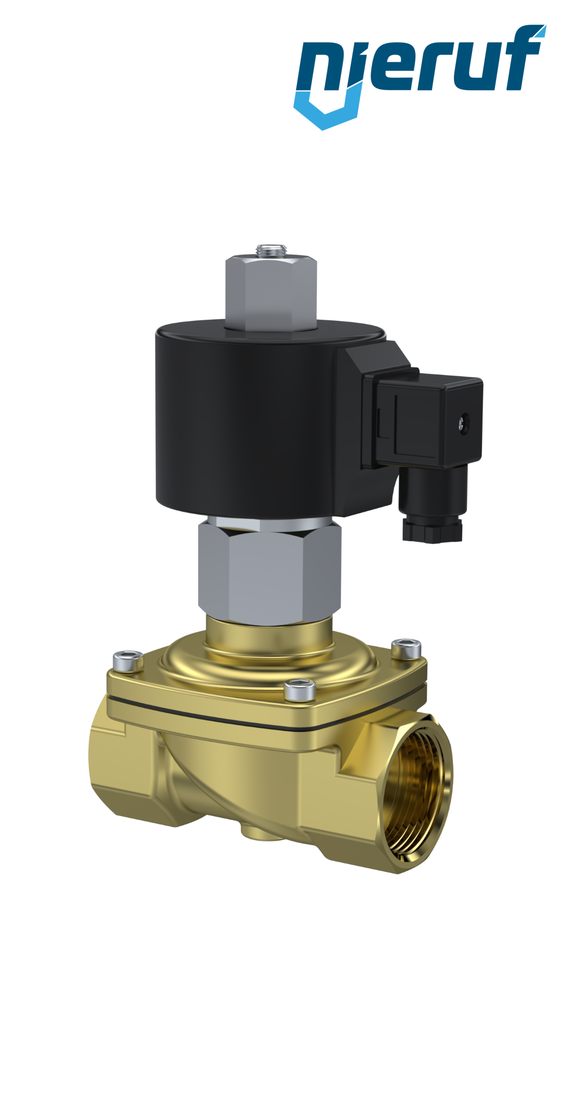Solenoid valve DN16 G 3/8" Inch brass MV06 EPDM 230V 50Hz NO