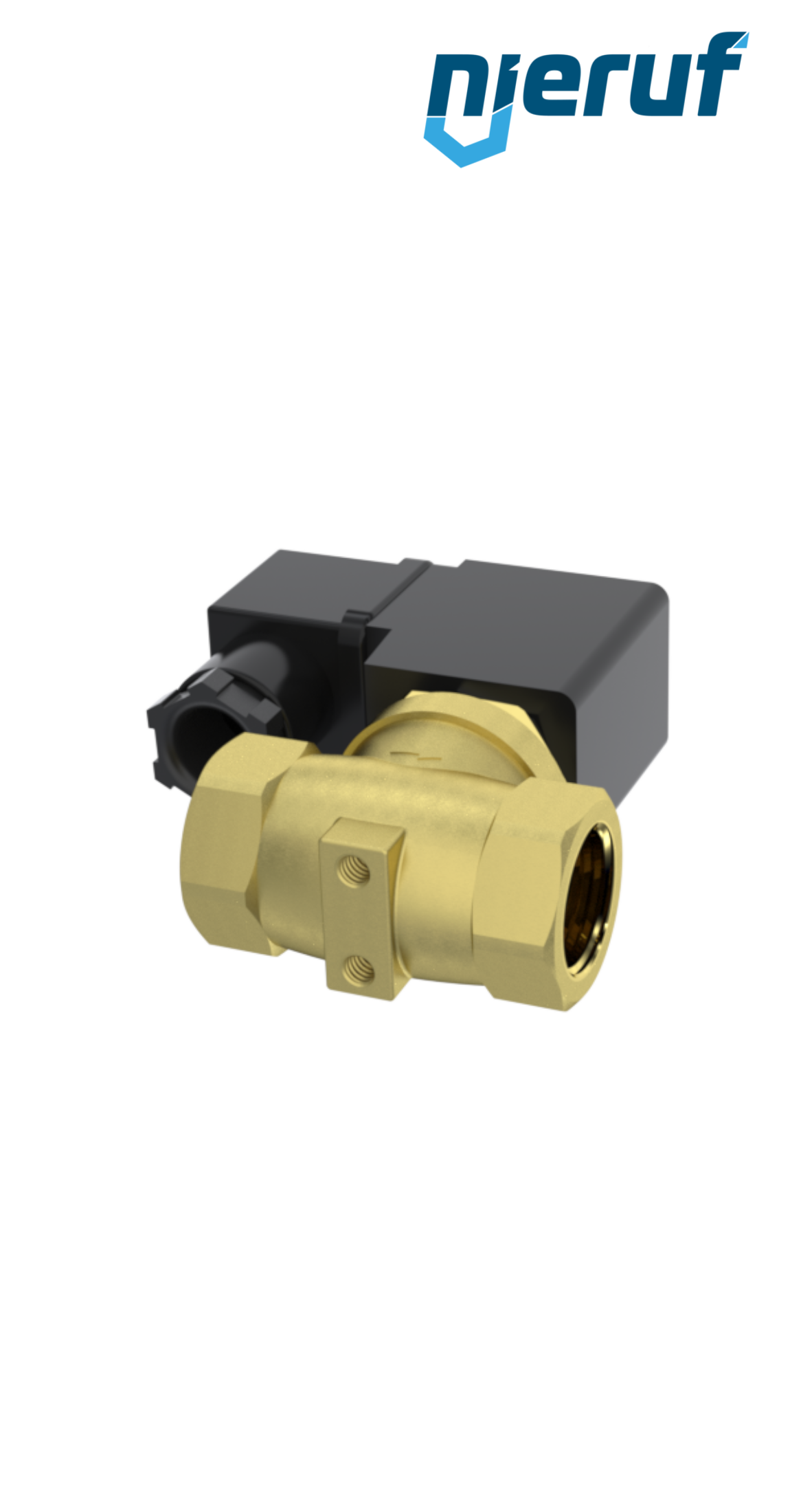 Solenoid valve G 3/8" Inch brass MV04 FKM 230V 50Hz