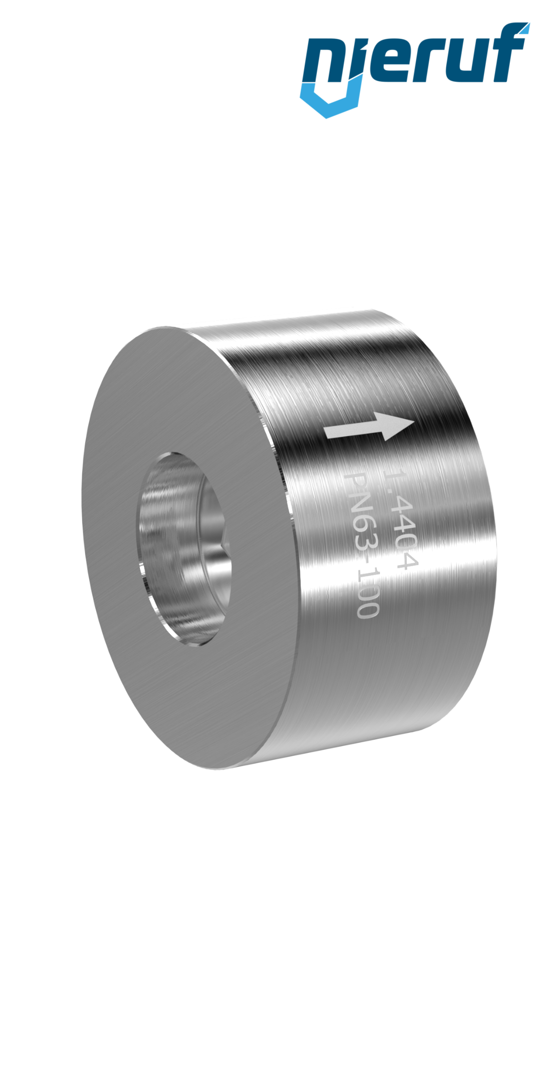 Check valve DN 25 stainless steel CF8M EPDM PN 61 - 100 (+ASME B16.5 / ANSI 600 and 900)