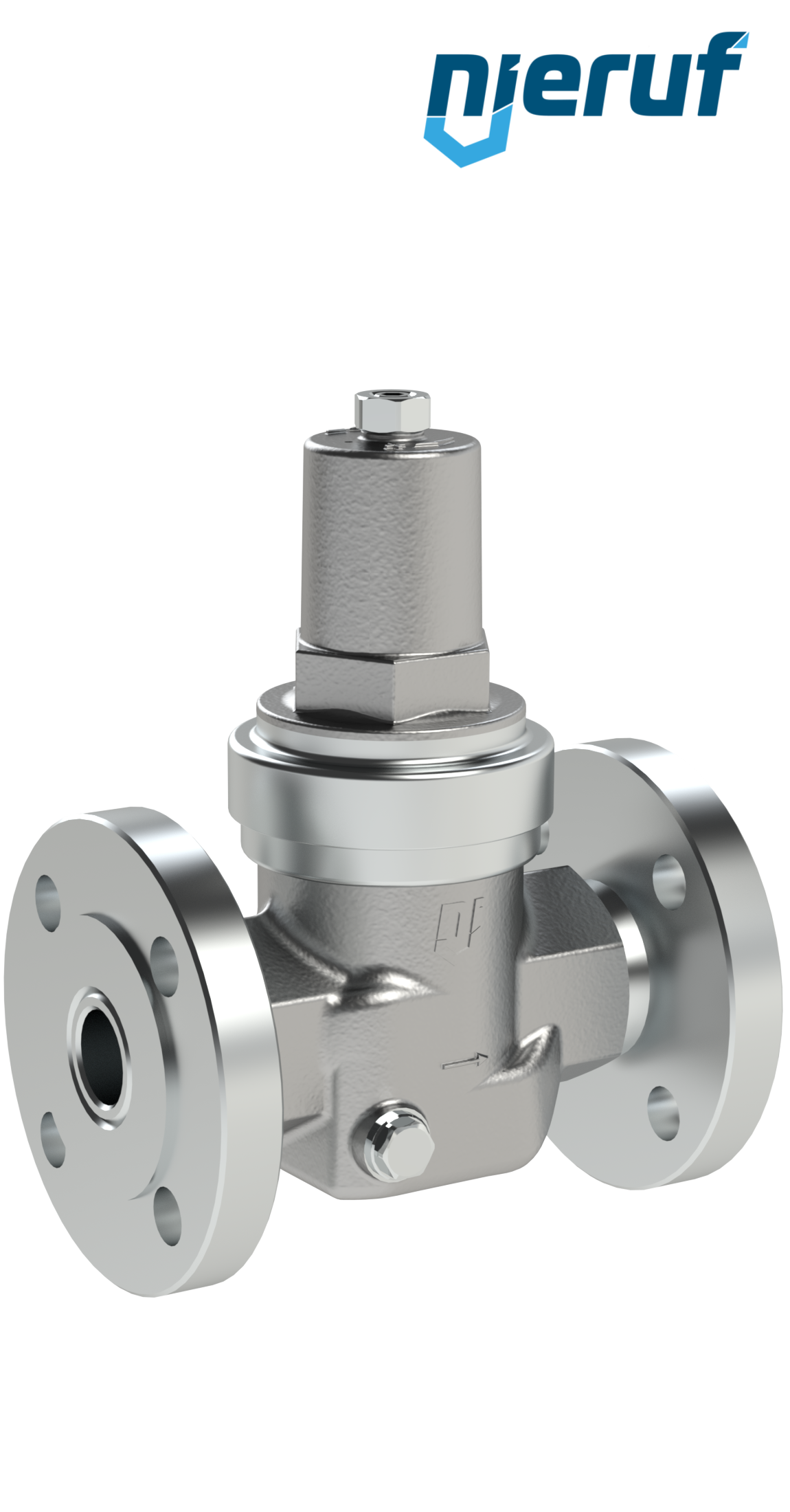 steam low pressure reducing valve DN25 type DM22 stainless steel PTFE / EPDM / FEPM 0.3 - 2.0 bar