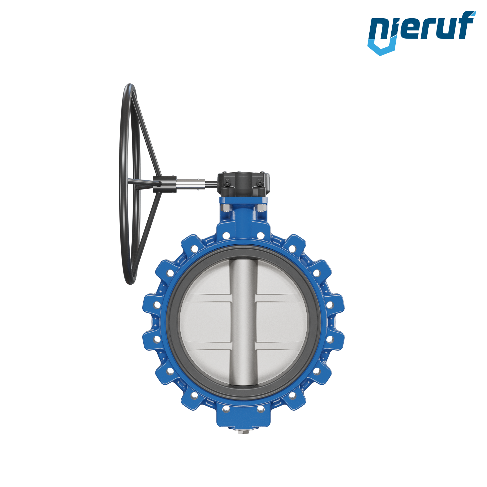 Butterfly valve AK02 DN 400 PN10 DVGW-water Worm gear