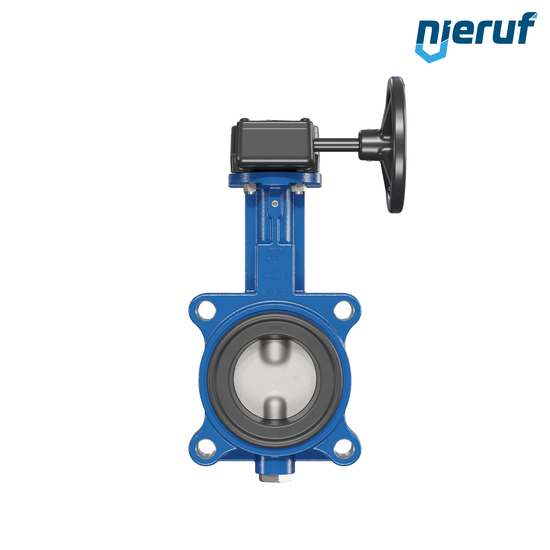 Butterfly valve AK02 DN 65 PN10-PN16 DVGW-water Worm gear
