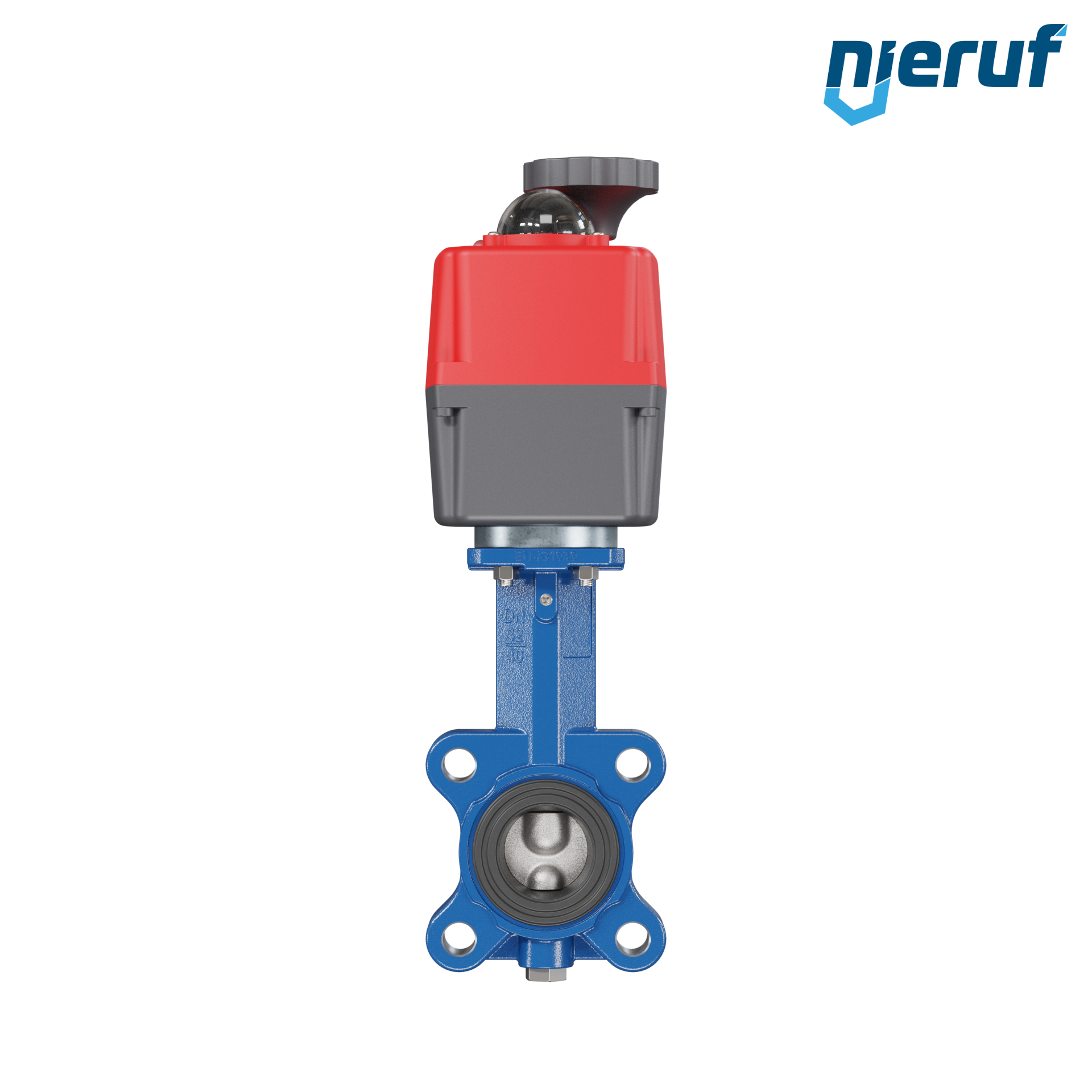 Butterfly valve DN 40 Lug type electric actuator 24-240V FDA