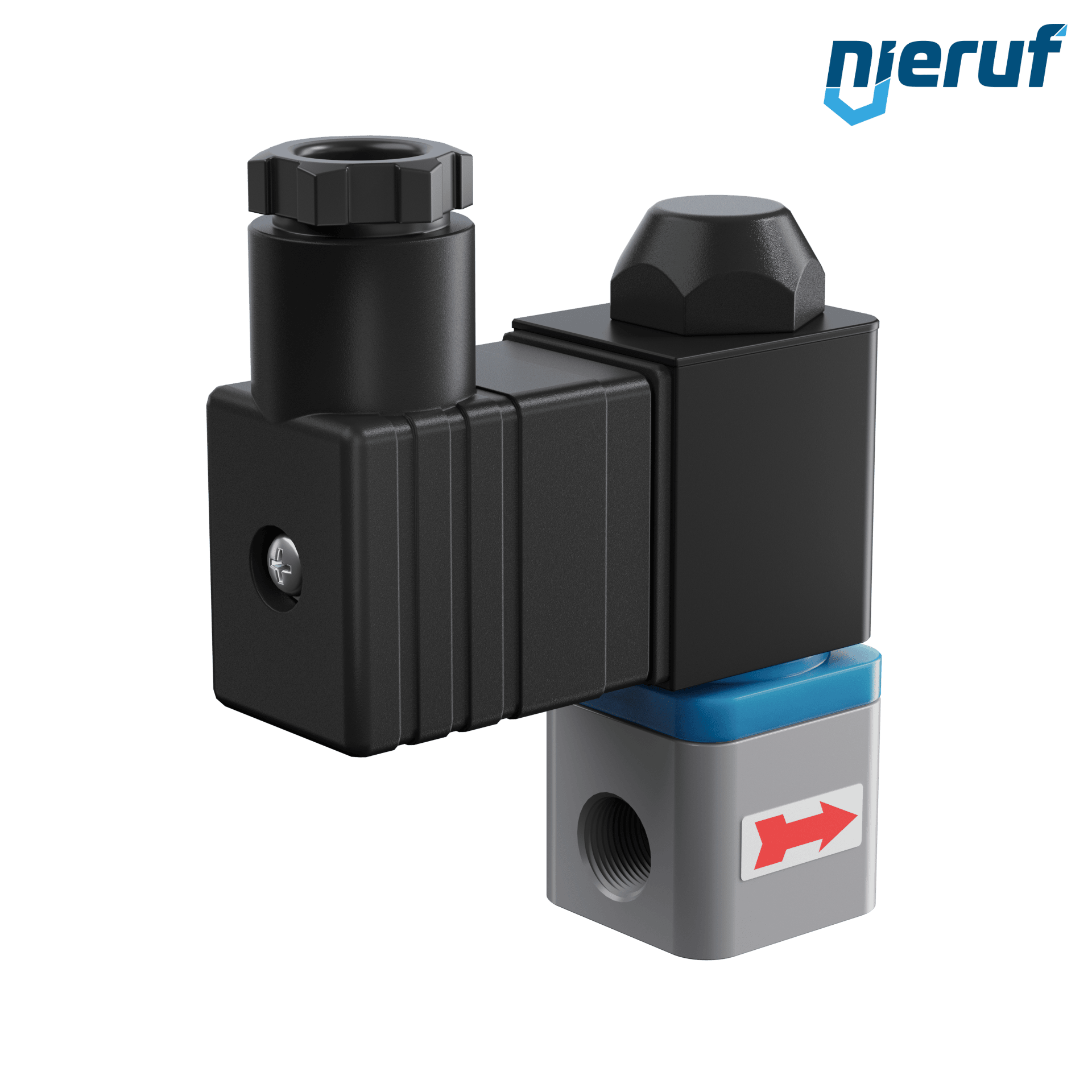 Solenoid valve DN2,0 PVC KV01 EPDM 24V DC
