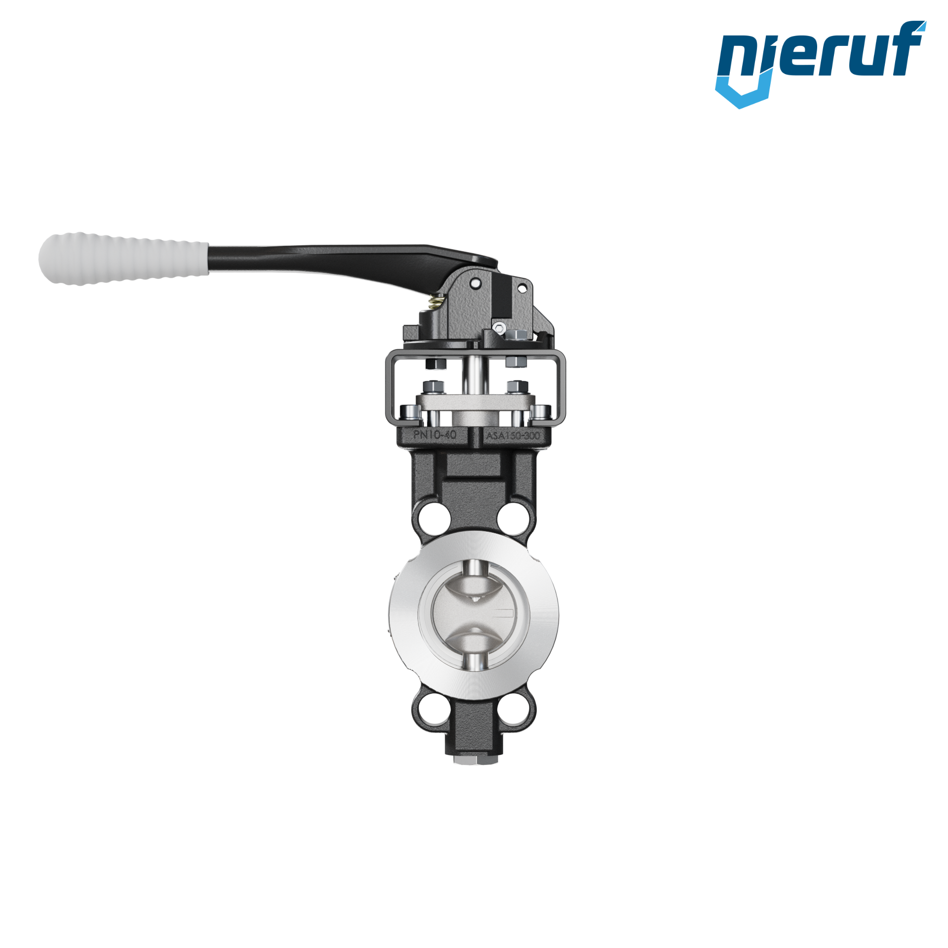 Double offset butterfly-valve AK11 DN 50 PN10-40 ANSI150-300 lever