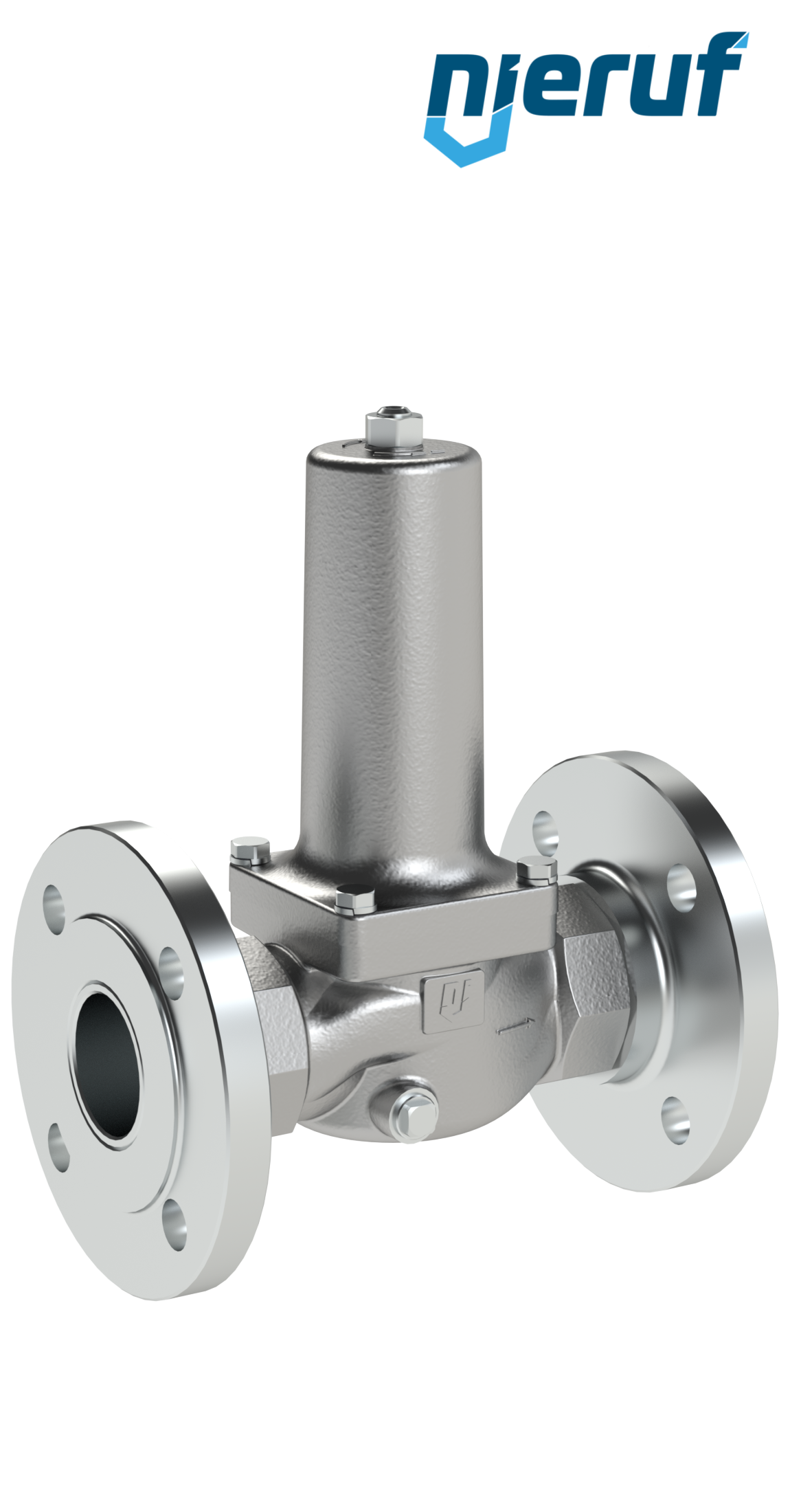 steam pressure reducing valve ANSI DN50 type DM22 stainless steel PTFE / EPDM / FEPM 4.0 - 10.0 bar