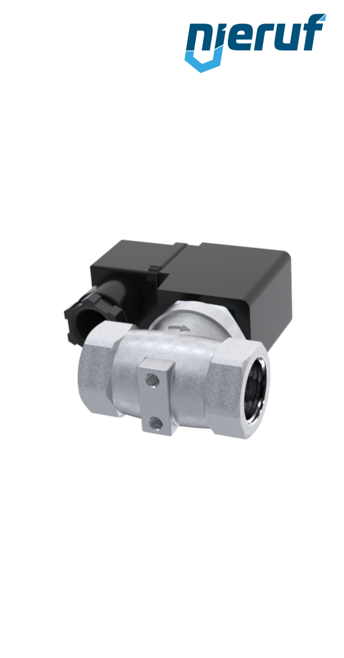 Solenoid valve G 3/8" Inch stainless steel EV04 FKM 230V 50Hz