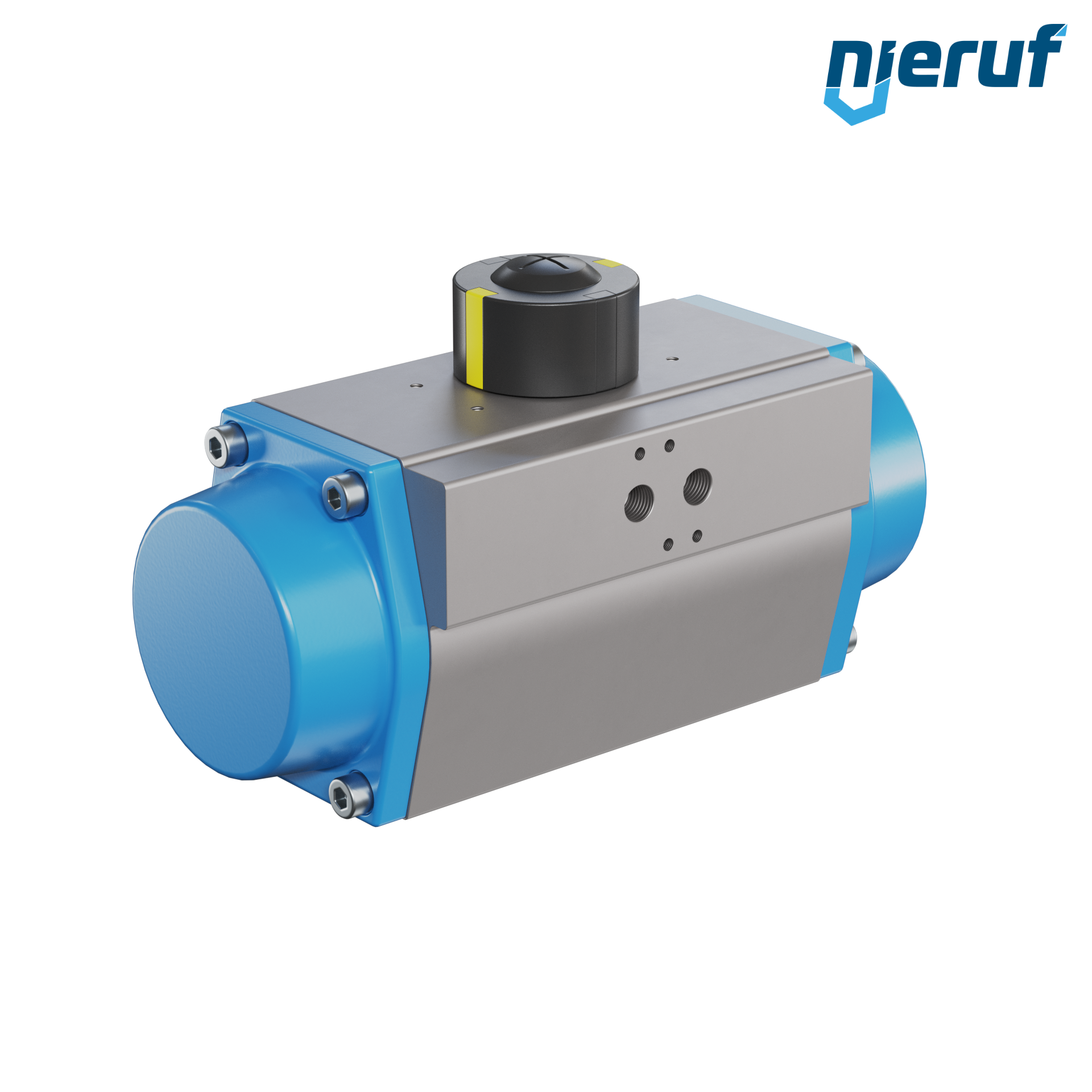 pneumatic actuator AN02 single acting, normally open GS-092 90° with 8 springs
