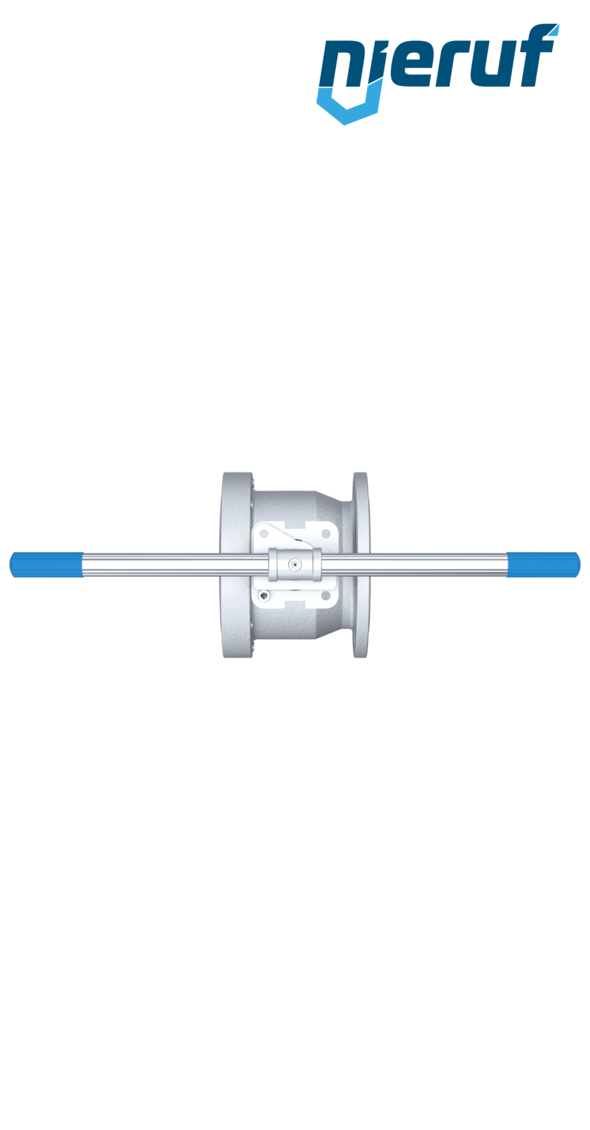 Compact ball valve DN125 PN16 FK04 stainless steel 1.4408