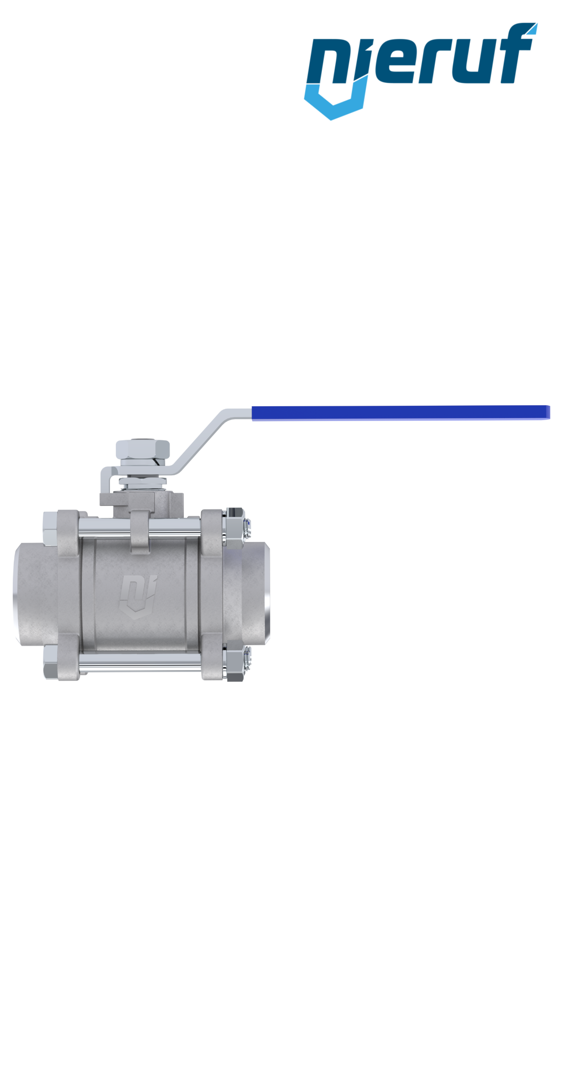 ball valve made of stainless steel DN80 - 3" inch GK04 with butt weld