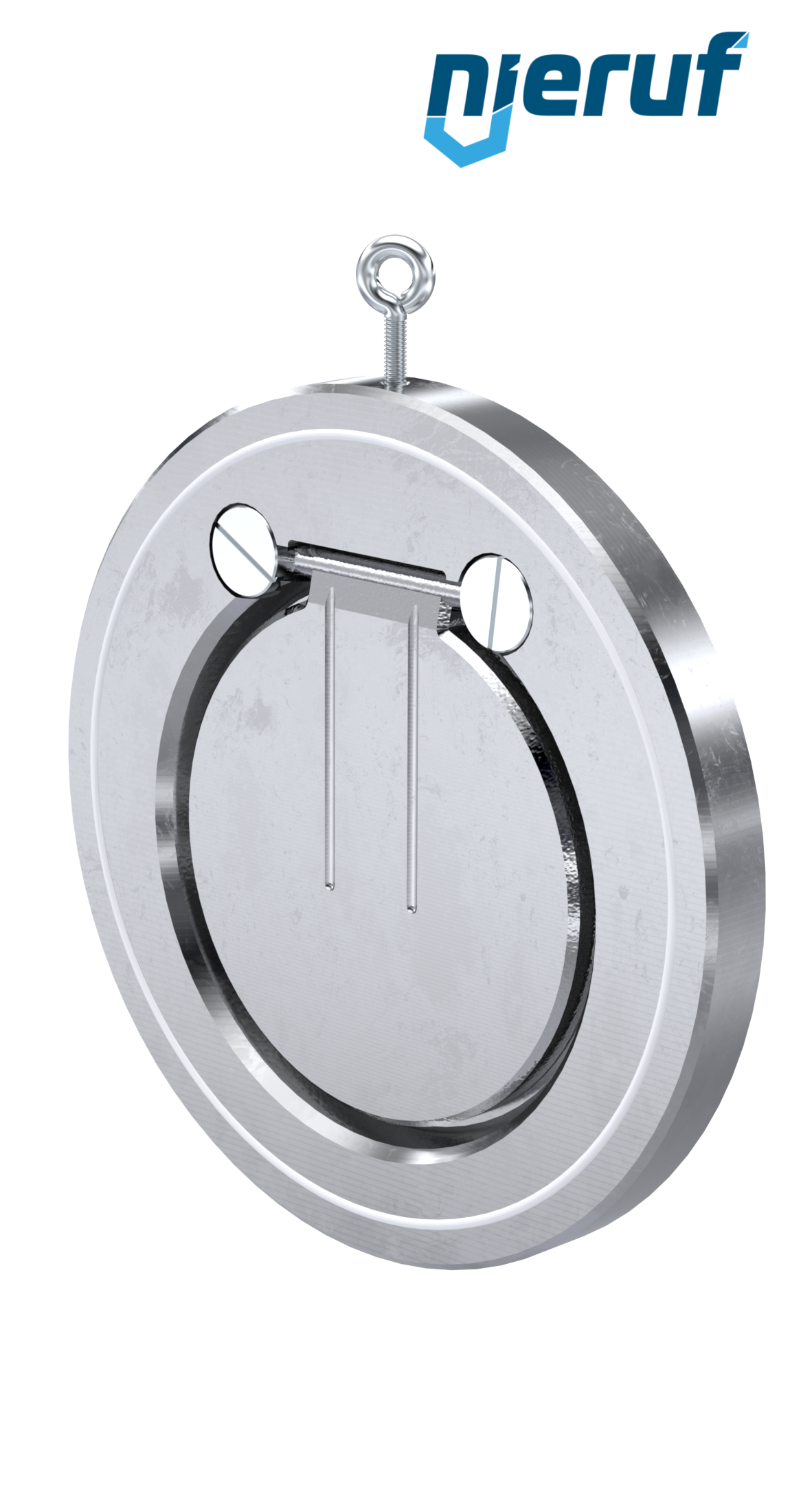 swing check valve DN150 ZR02 ANSI 150 stainless steel A351 CF8M PTFE