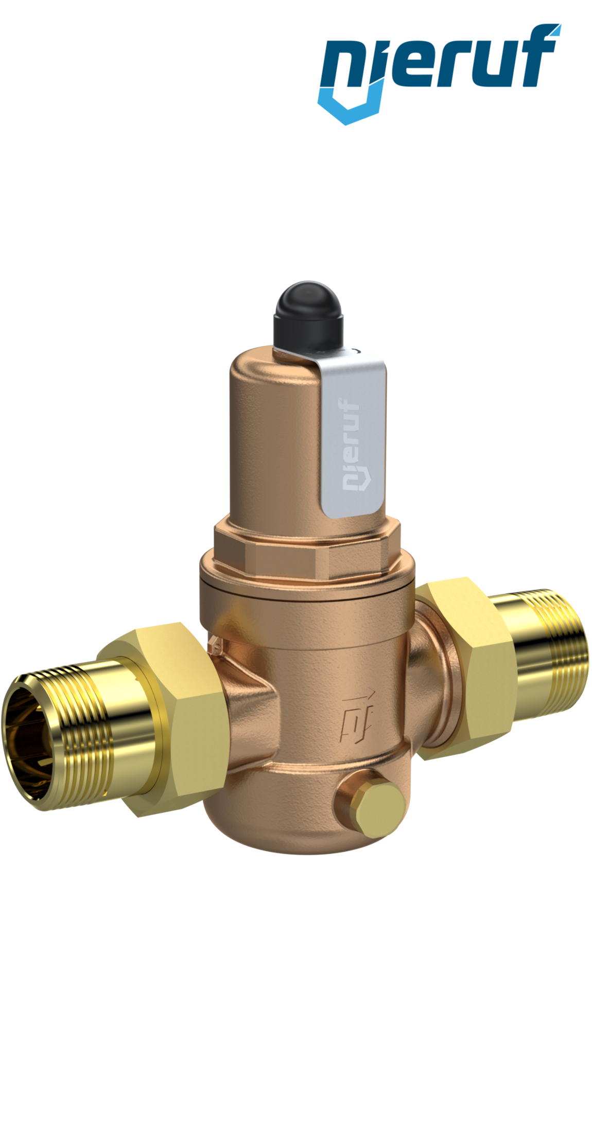 pressure reducing valve 1 1/4" inch male thread DM01 gunmetal EPDM 5.0 - 15.0 bar