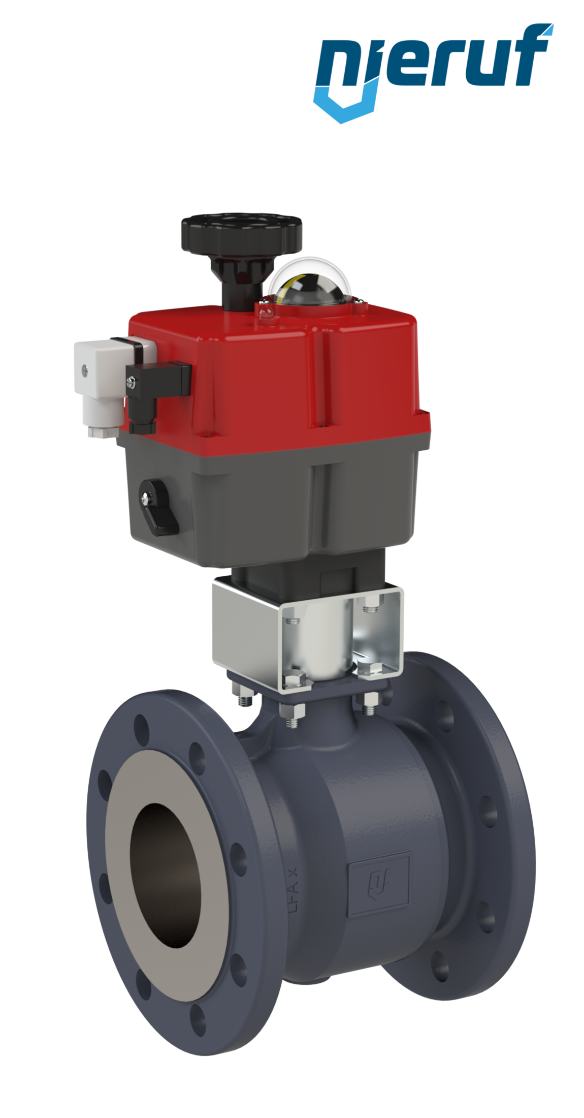 automatic-flange ball valve DN100 - 4" inch EK04 110-240V