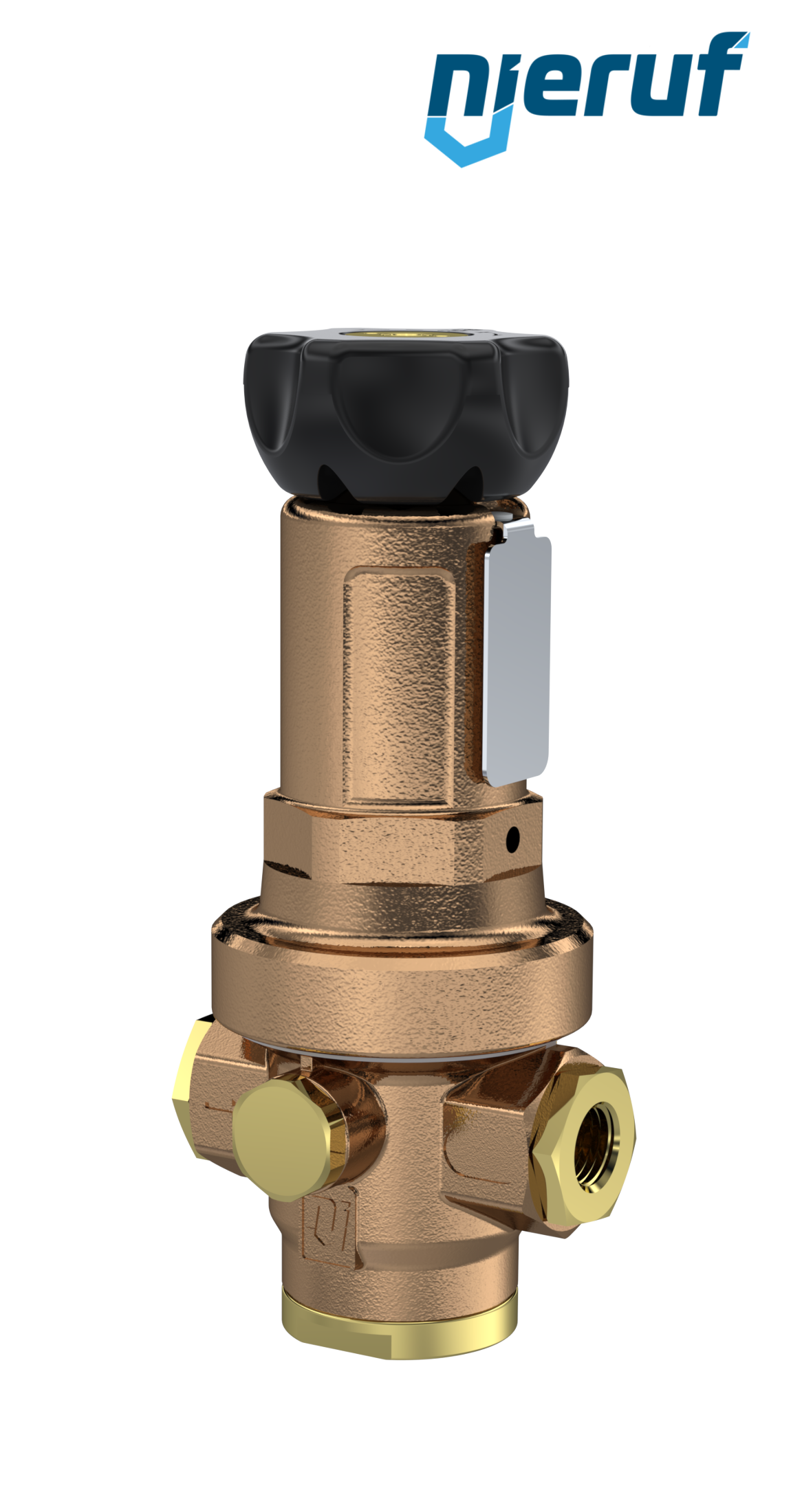 precision-pressure reducing valve with secondary venting 1/4" inch DM14 gunmetal EPDM 0.5 - 15 bar