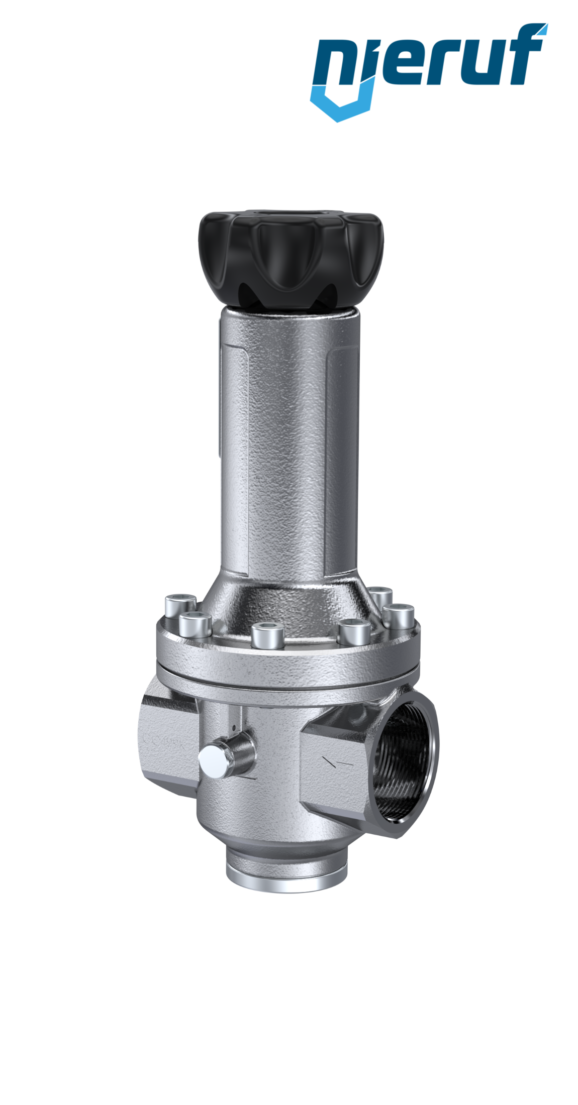 precision-pressure reducing valve with secondary venting 2" inch DM15 stainless steel FKM 0.5 - 15 bar