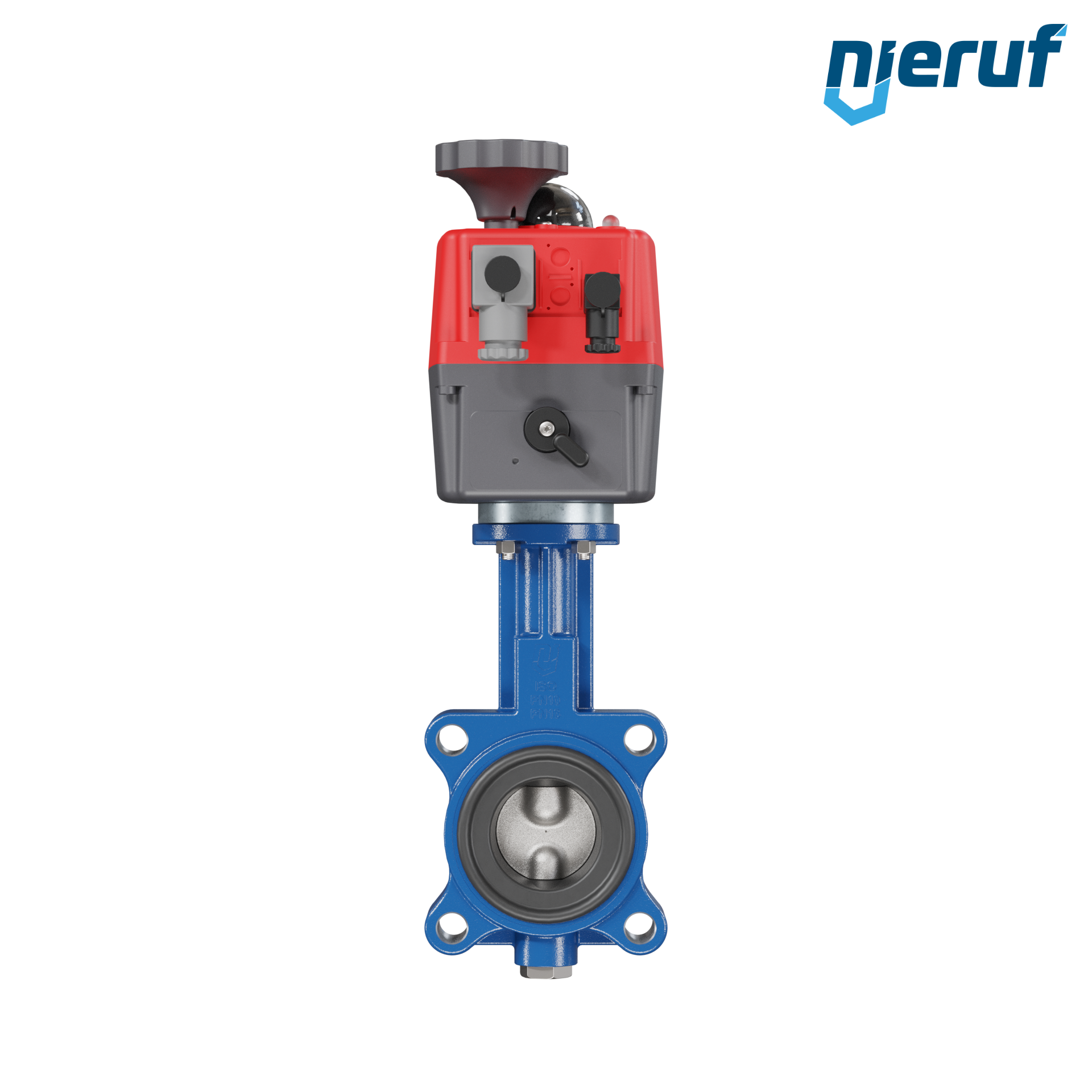 Butterfly valve DN 50 Lug type electric actuator 24-240V DVGW drinking water