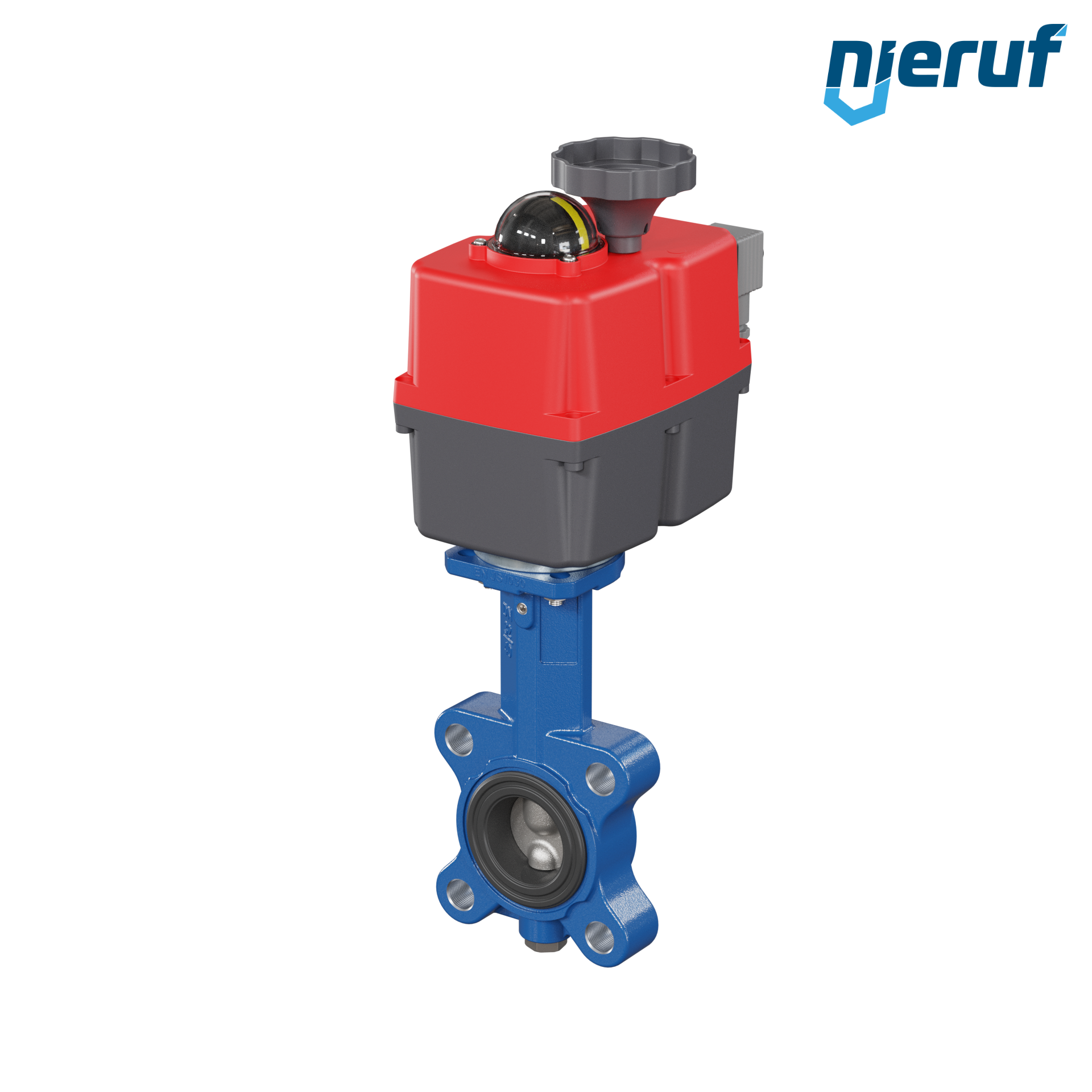 Butterfly valve DN 40 Lug type electric actuator 24-240V FDA