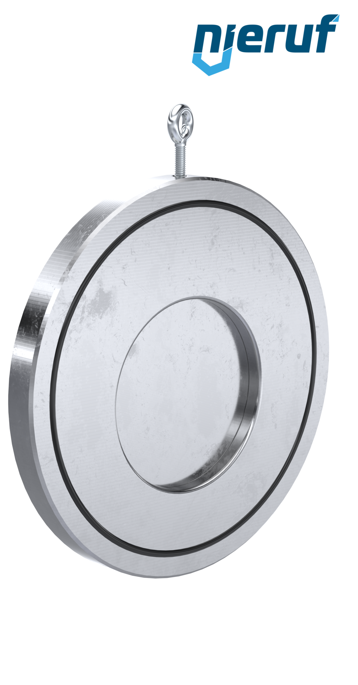 swing check valve DN125 ZR02 stainless steel A351 CF8M FKM (Viton)