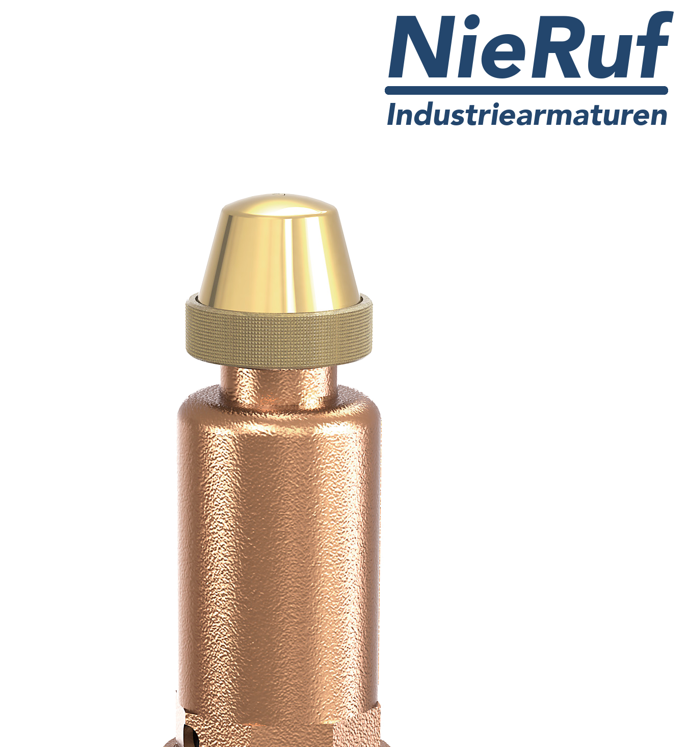 angle-type safety valve 1/2" x 1" fm SV04 liquid media, gunmetal NBR