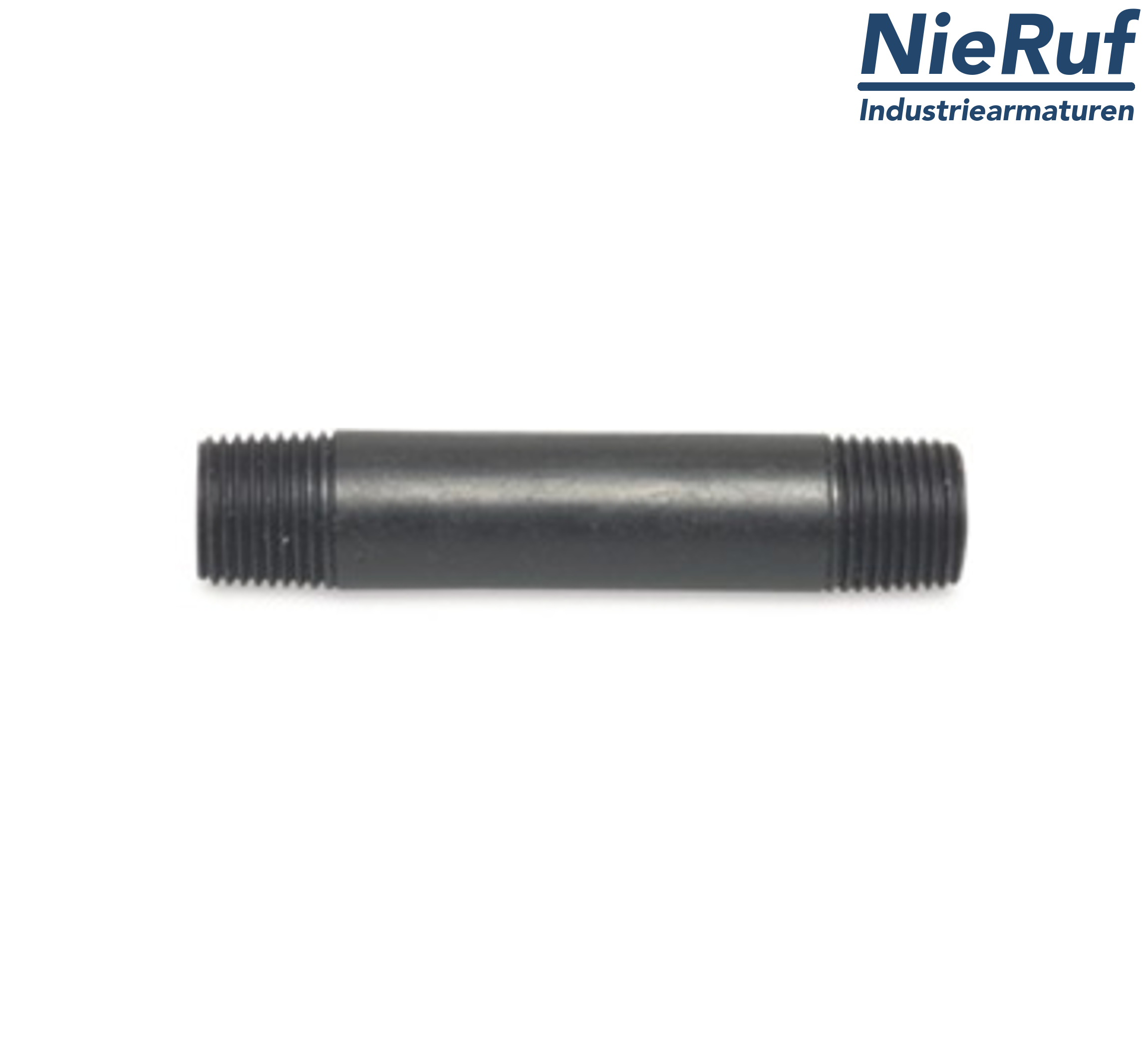 barrel nipple 1/2" inch m PVC-U length 100 mm
