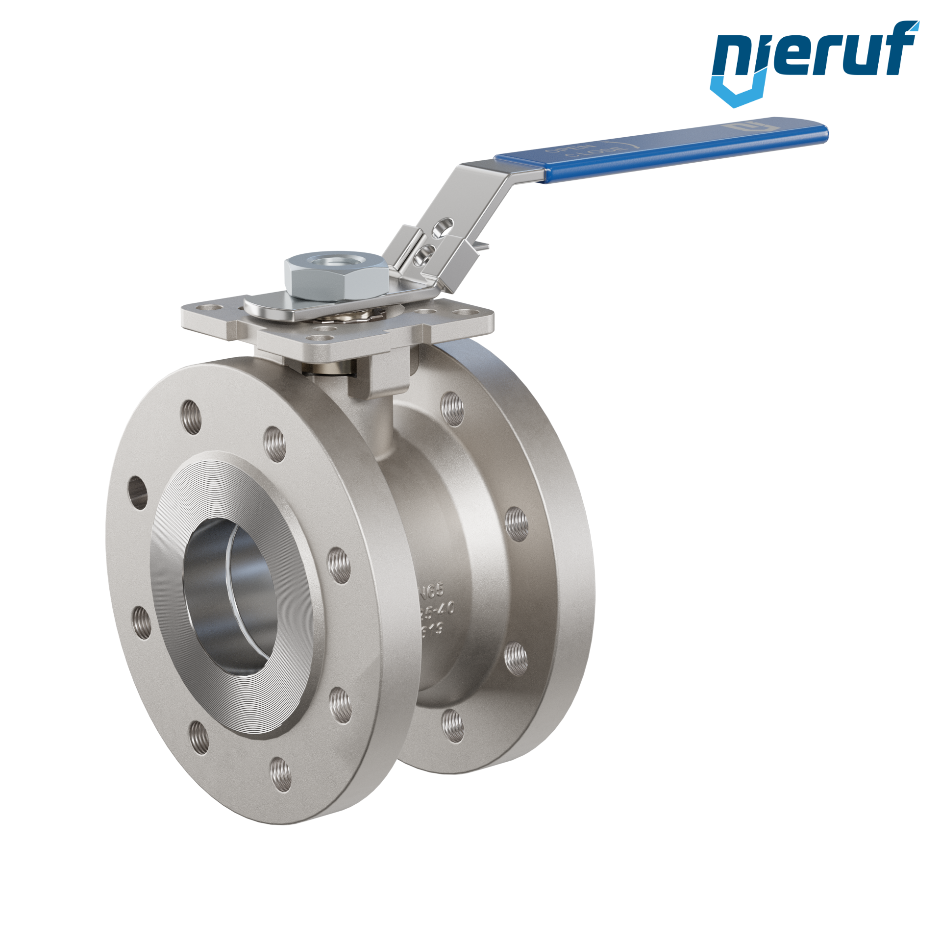 valvola a sfera dal design compatto DN65 PN40 FK04 acciaio inossidabile 1.4408