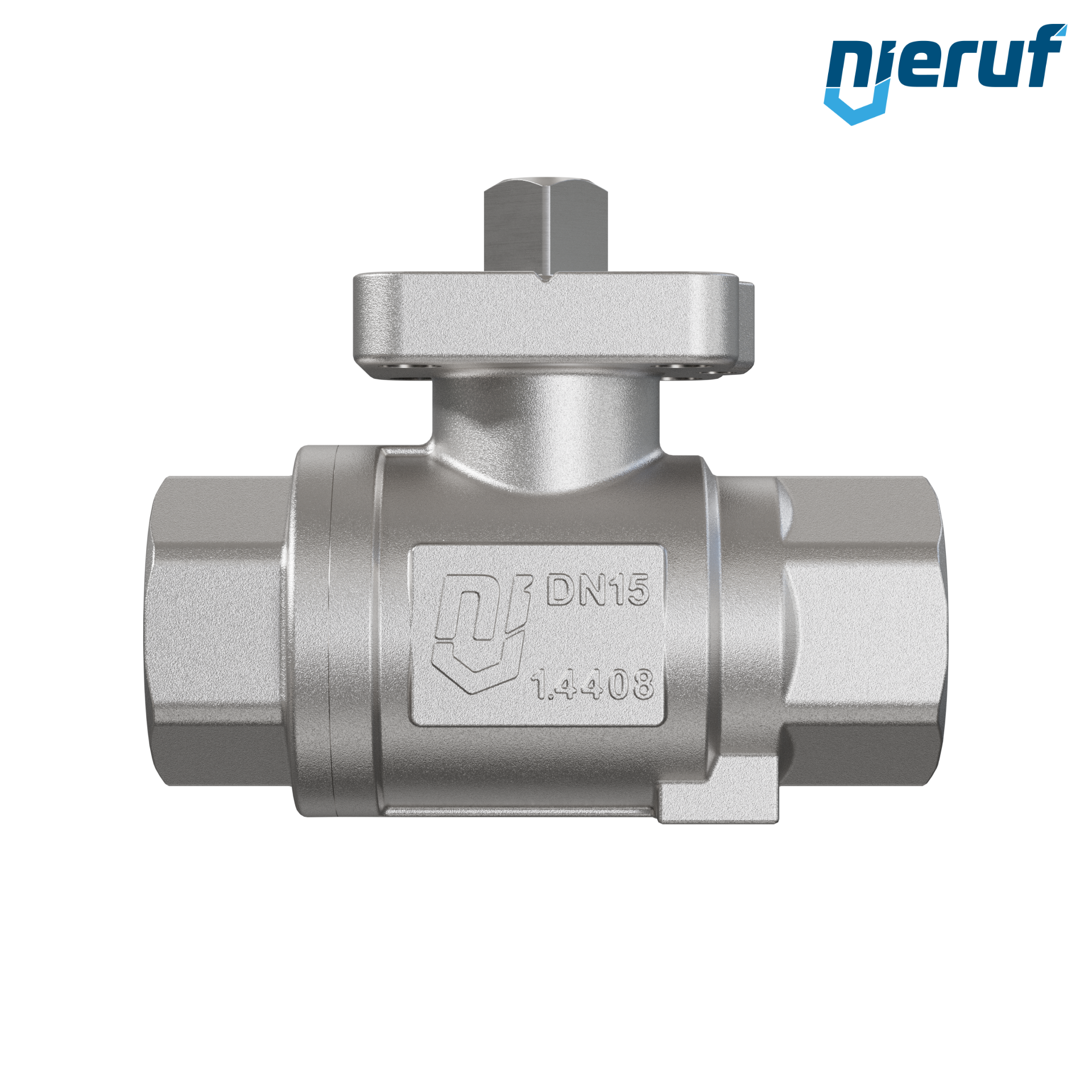 Gas ball valve DN8 - 1/4" inch GK06 without lever
