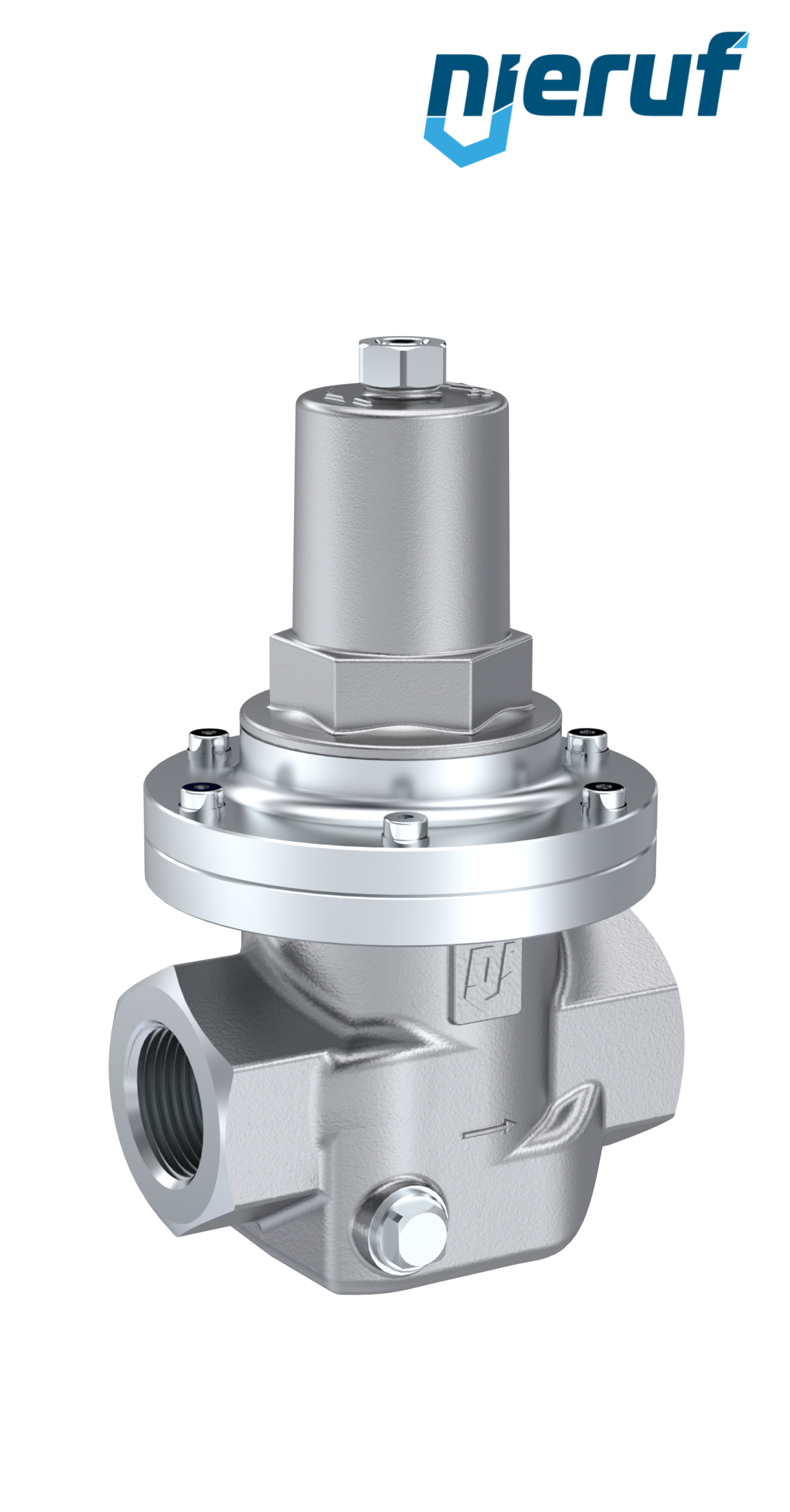 thread pressure reducing valve 1" Inch NPT DM19 EPDM FDA 0.2 - 2.0 bar