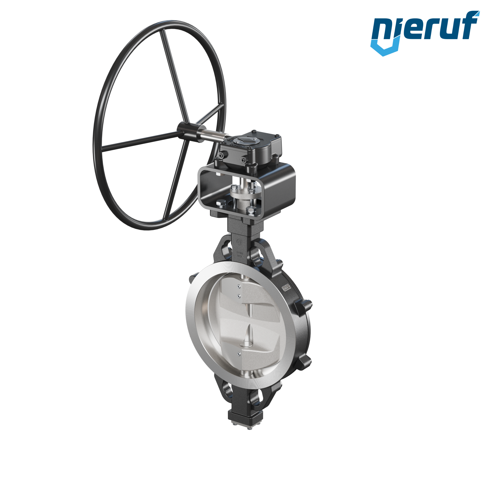 Double offset butterfly-valve AK11 DN 300 PN10-40 ANSI150-300 worm gear