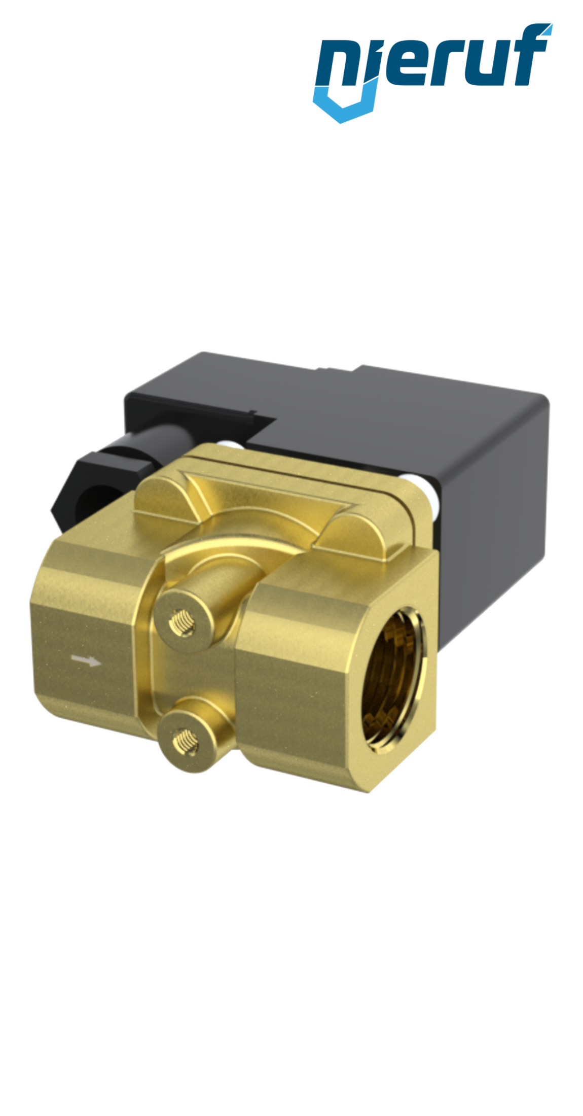 Solenoid valve G 3/8" Inch brass MV07 FKM 230V 50Hz