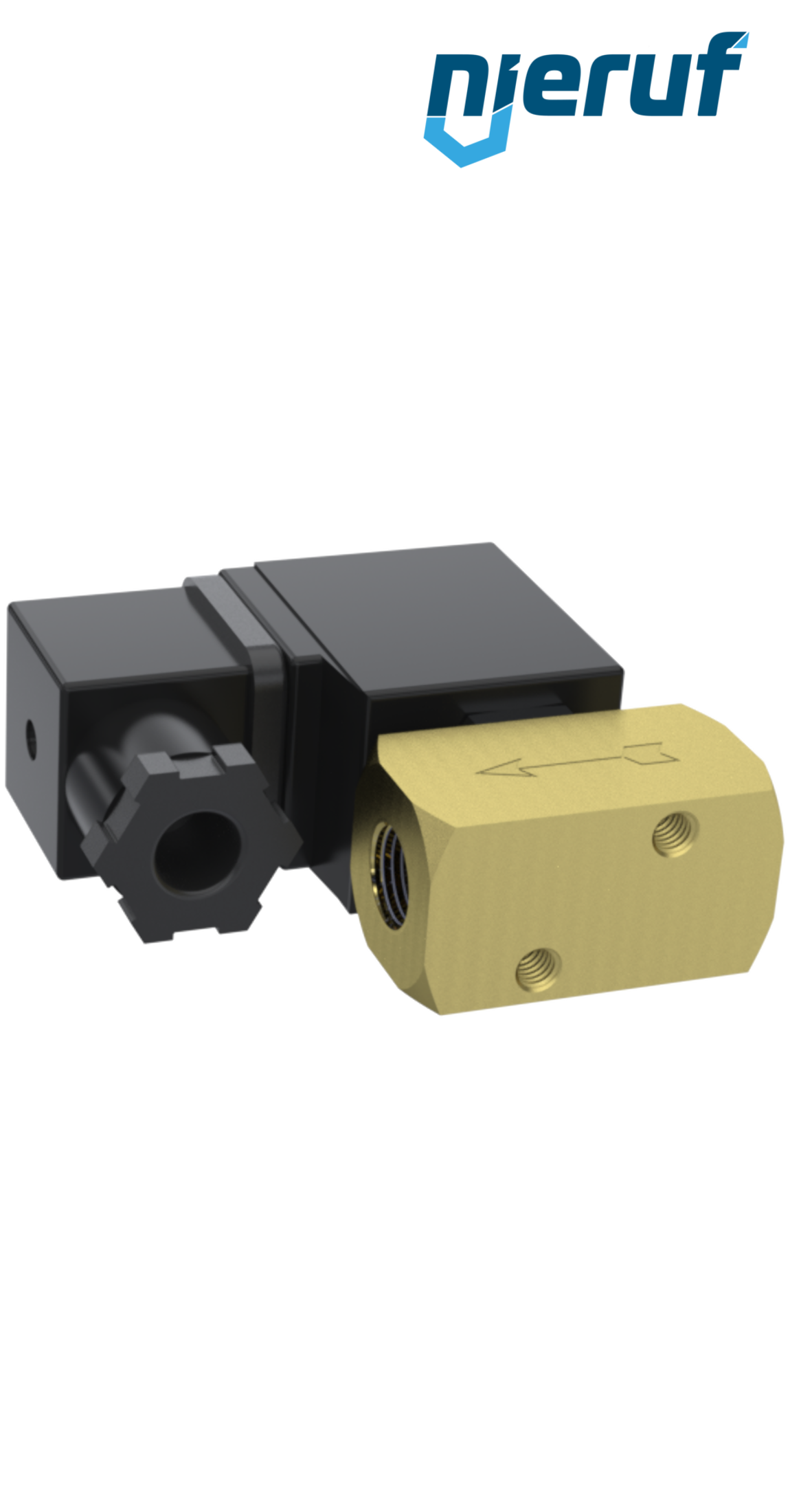 Solenoid valve DN2,0 G 1/4" Inch brass MV08 EPDM 24V DC