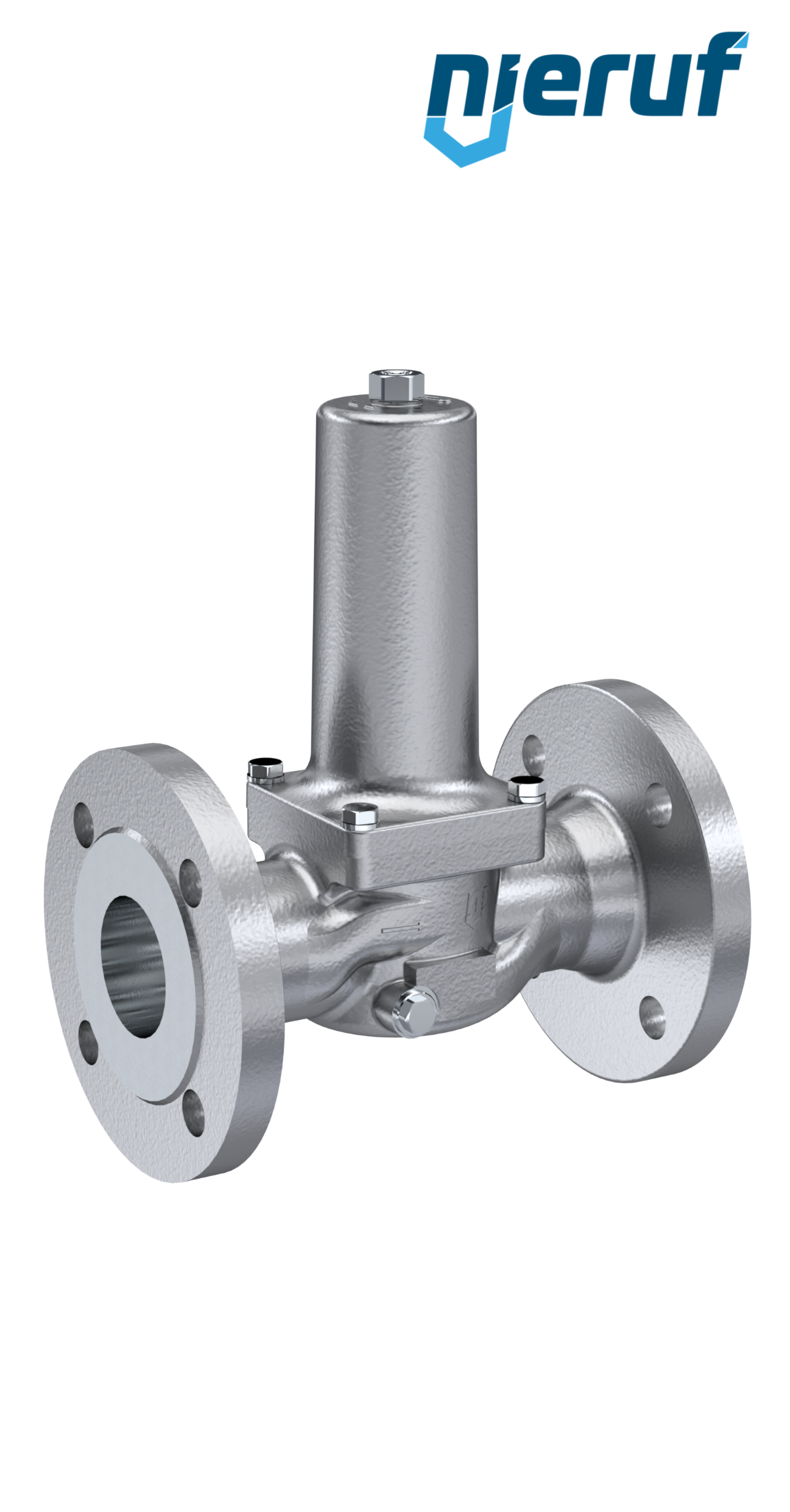 pressure reducing valve DN 32 DM13 stainless steel FPM / FKM 0.5 - 9.0 bar