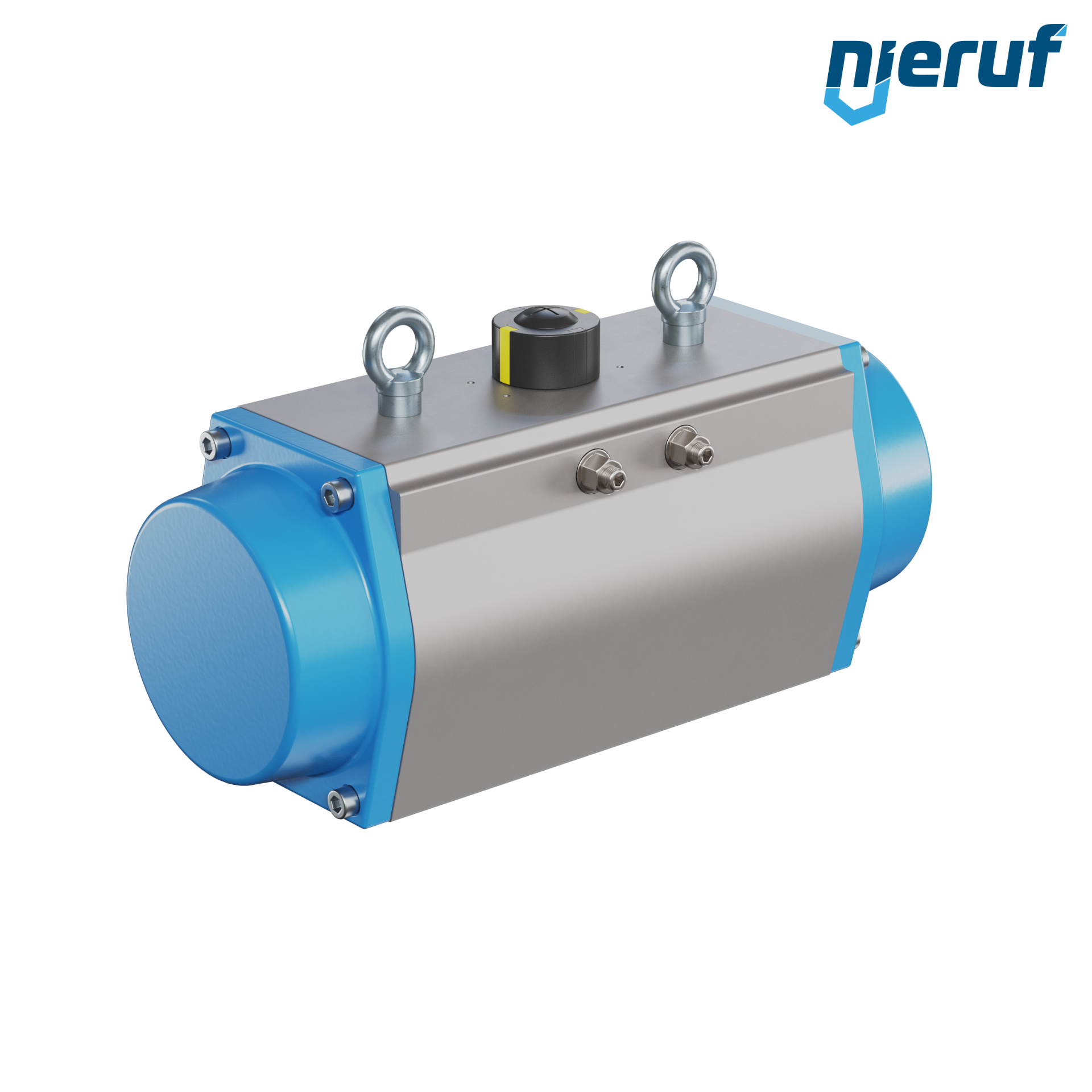 pneumatic actuator AN02 single acting, normally open GS-160 90° with 7 springs
