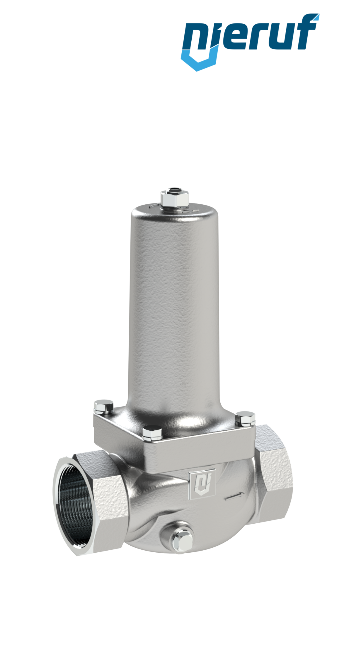 steam pressure reducing valve 1 1/2" Inch NPT DM21 stainless steel PTFE / EPDM / FEPM 4.0 - 10.0 bar