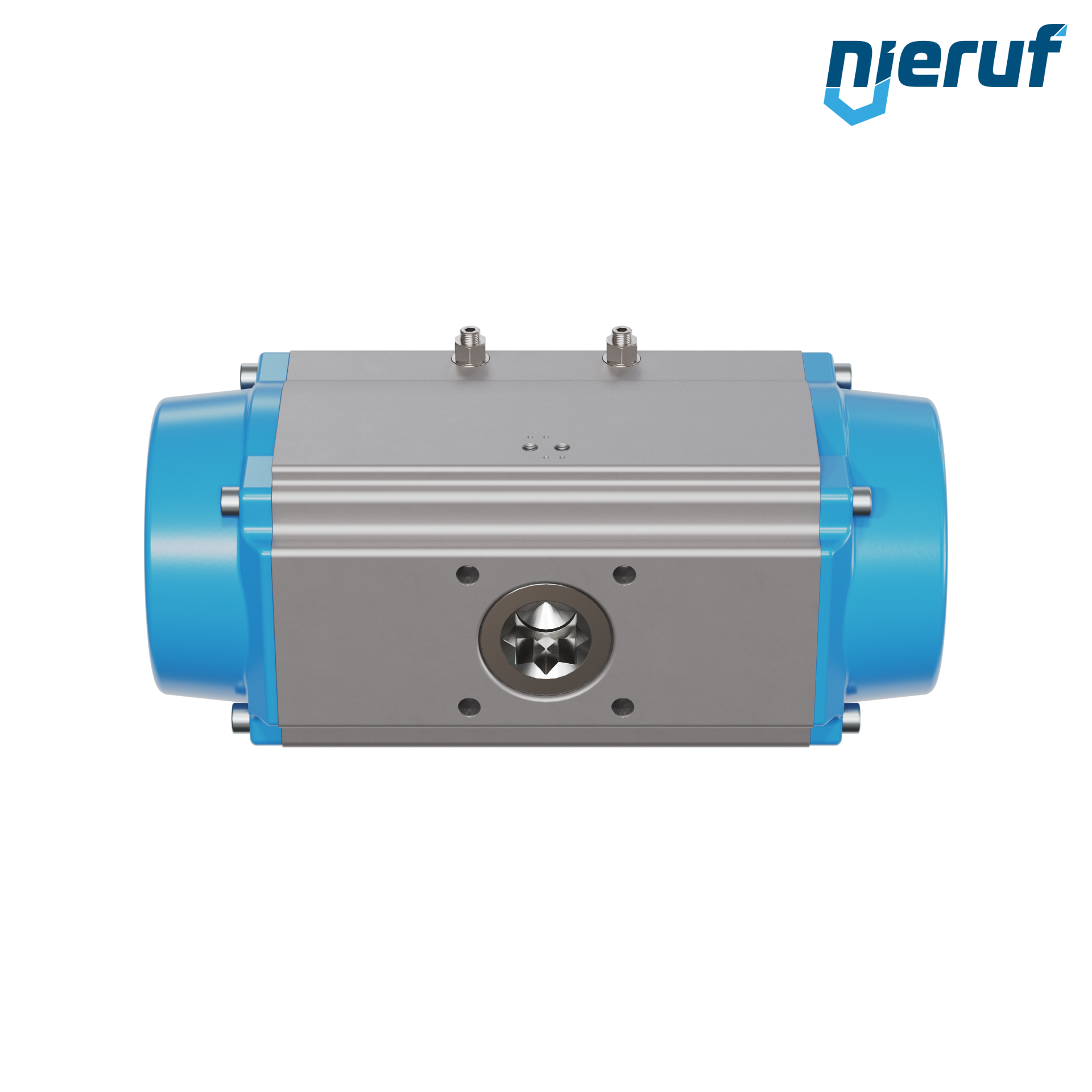 pneumatic actuator AN02 single acting, normally open GS-240 90° with 4 springs