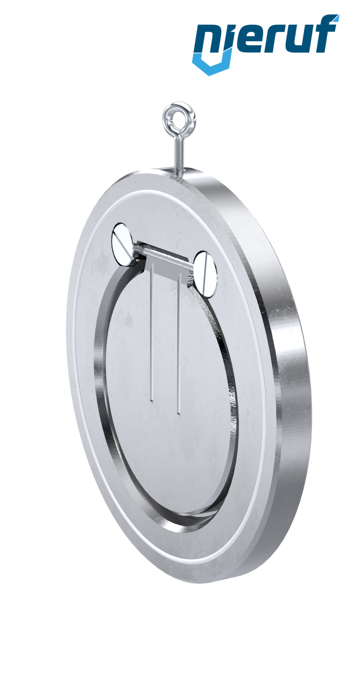 swing check valve DN150 ZR02 ANSI 150 stainless steel A351 CF8M PTFE