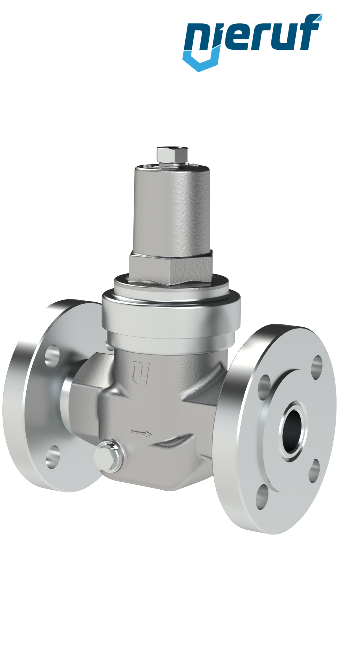 steam pressure reducing valve low pressure DN20 type DM22 stainless steel PTFE / EPDM / FEPM 0.3 - 2.0 bar