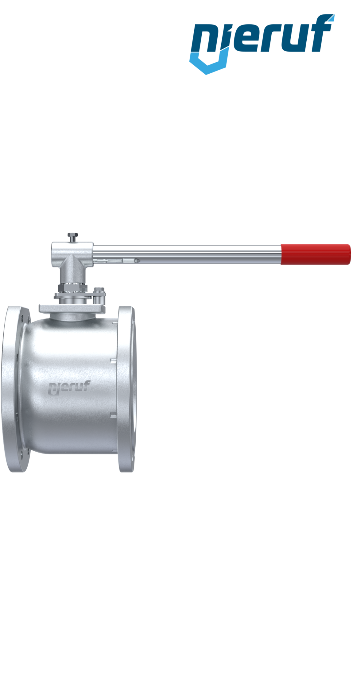 Compact ball valve stainless steel DN100 PN16 FK11