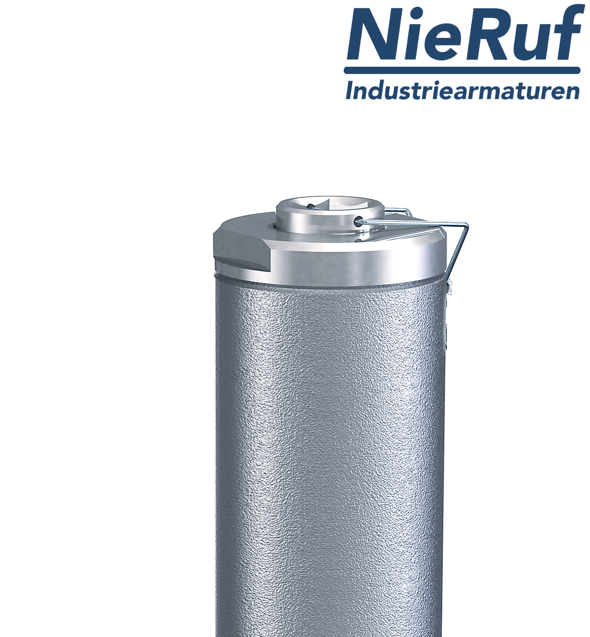 angle-type overflow valve 3/4" inch fm UV04 stainless steel AISI 316L 2,0 - 12,0 bar